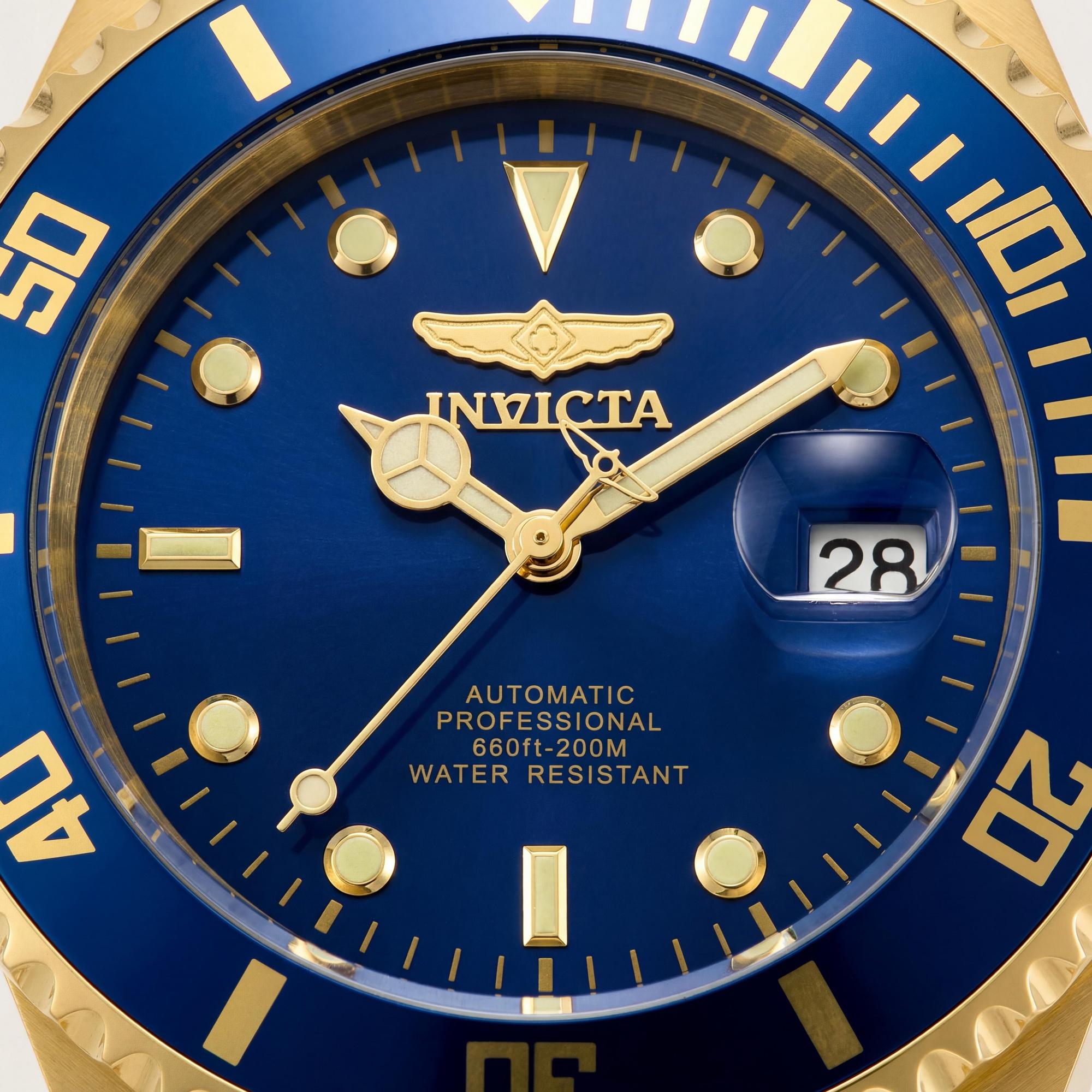 Invicta 35726 Men's Gold/Blue Automatic Watch, 47mm, Photo 2