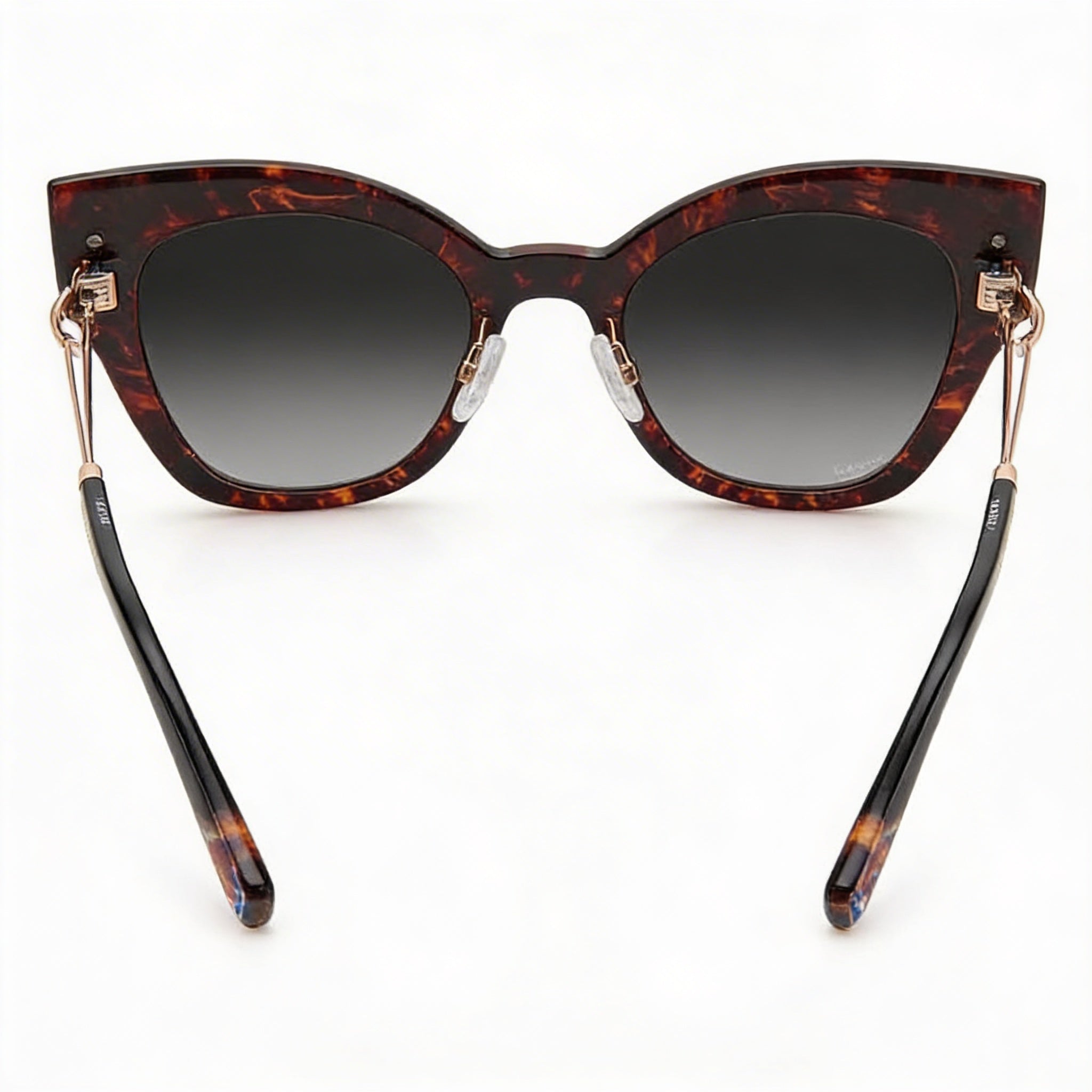 Missoni Casual Women's Gold Copper Stainless Steel Polycarbonate UV Protection Sunglasses 53mm, Photo 2