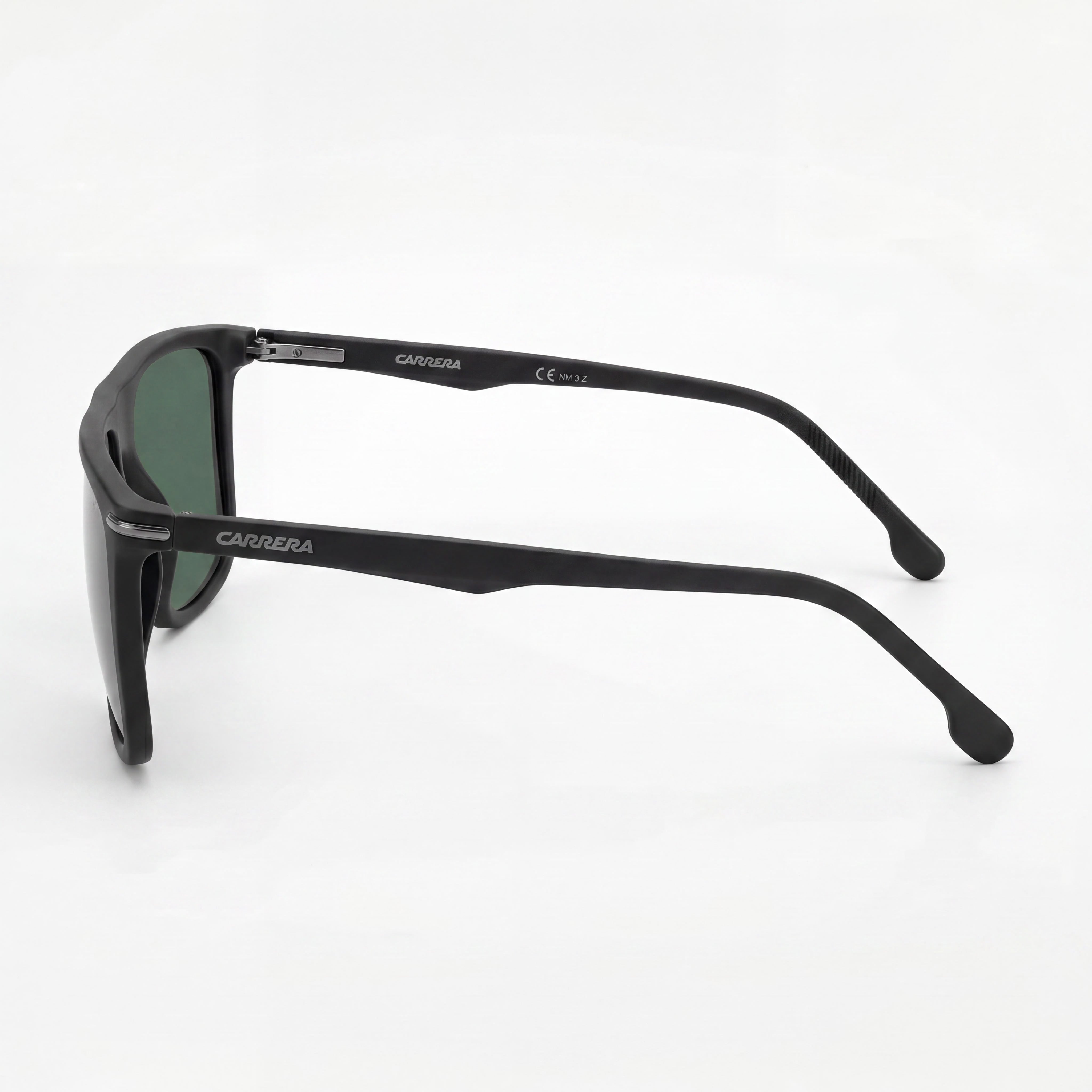 Carrera 278/S Unisex Matte Black Polyamide Square UV Protection Sunglasses 58mm, Photo 3