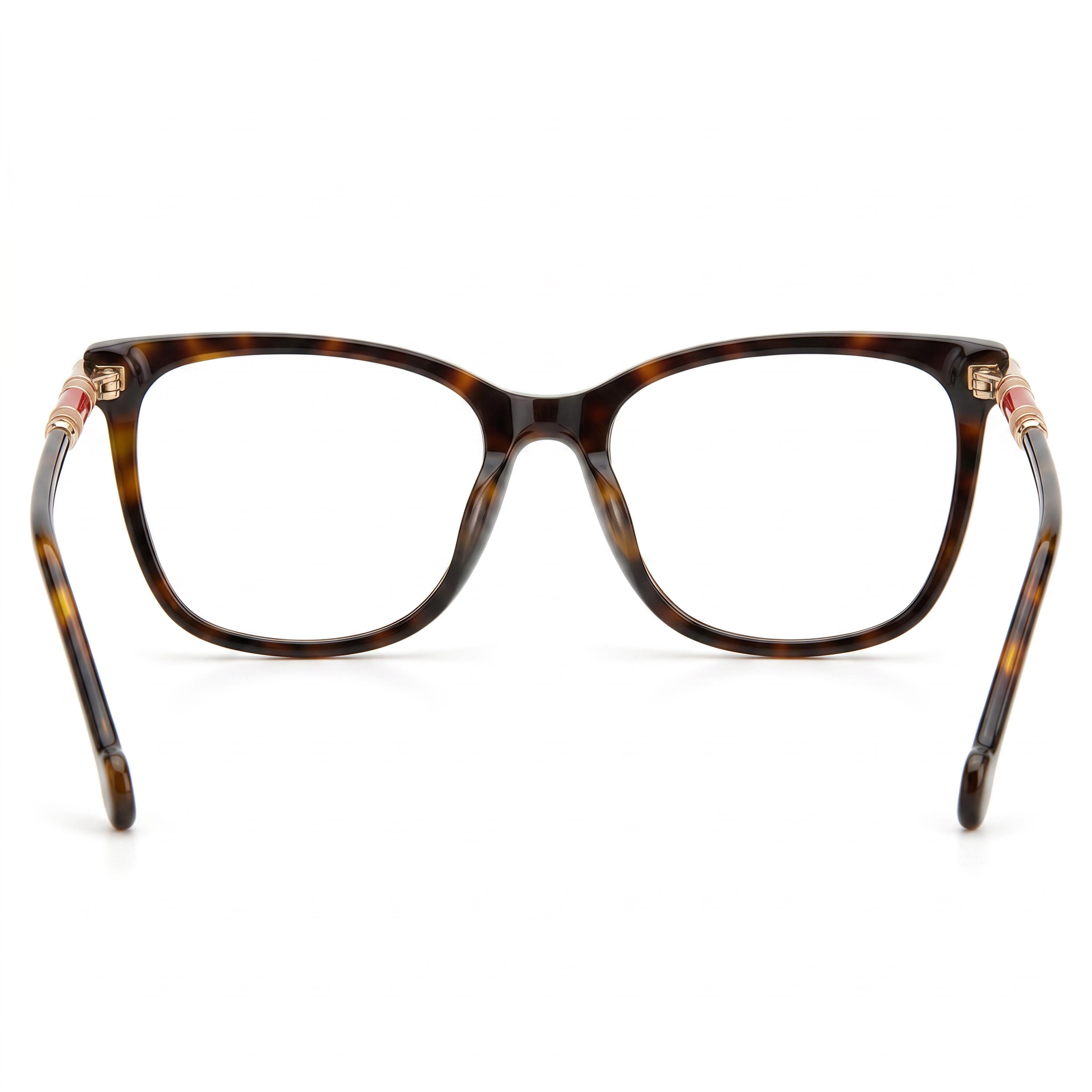 Gafas Carolina Herrera CH 0028 de mujer, estilo ojo de gato, con montura de plástico habana y lentes de policarbonato de 53 mm, Photo 4