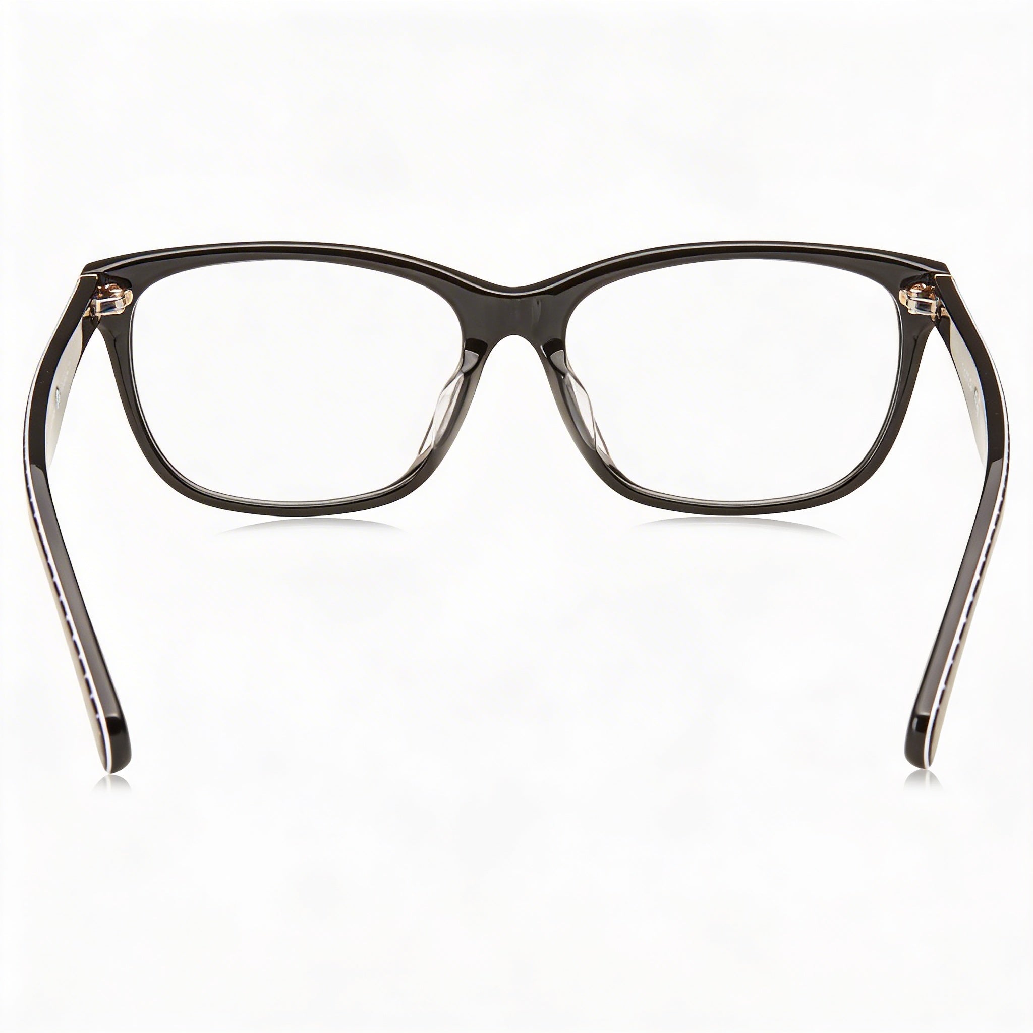kate spade new york CAILIN/F Women's Black Acetate Eyeglasses with 52mm Lens, 16mm Bridge, 145mm Temple, Photo 3