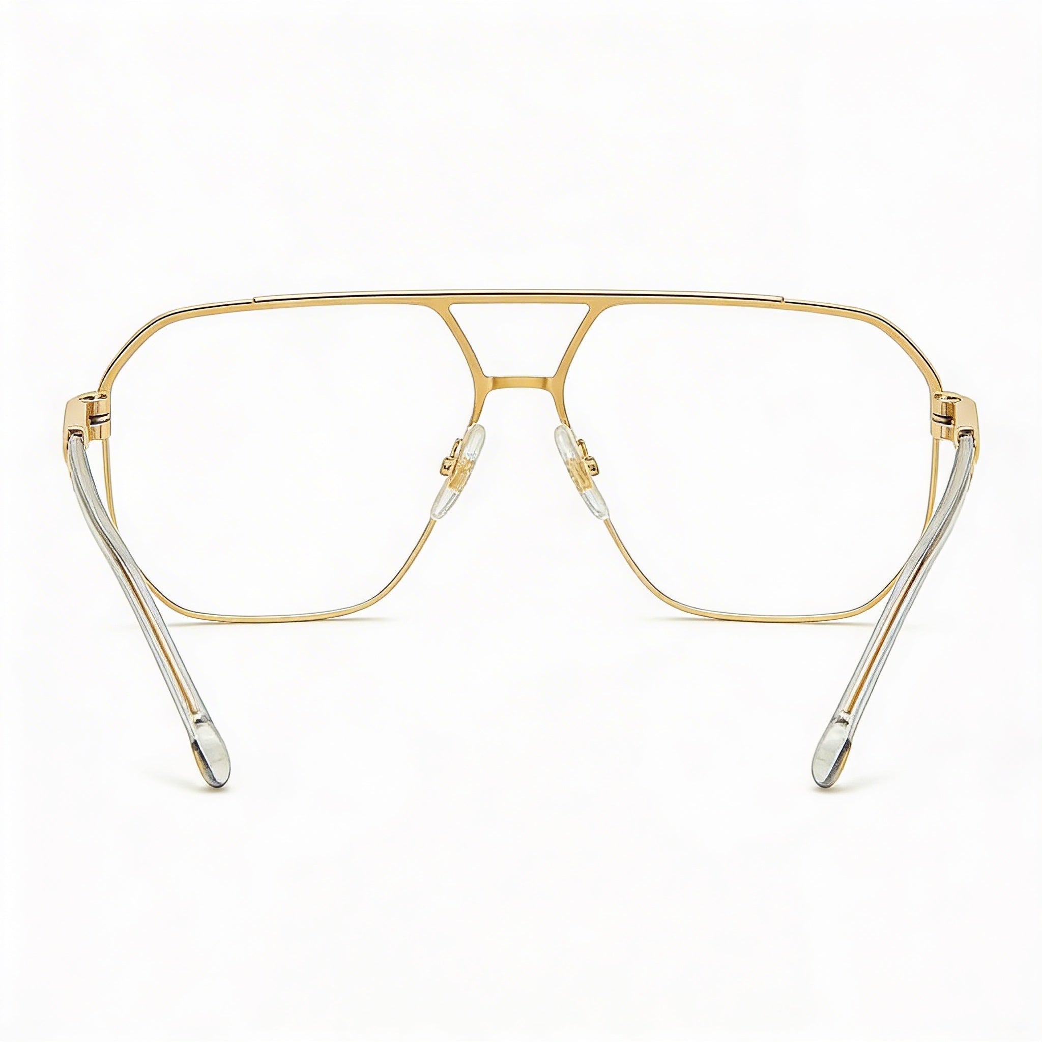 Carrera 1135 Men's Modern Style Gold Frame Alloy Steel Construction with Polycarbonate Lenses 60mm, Photo 3