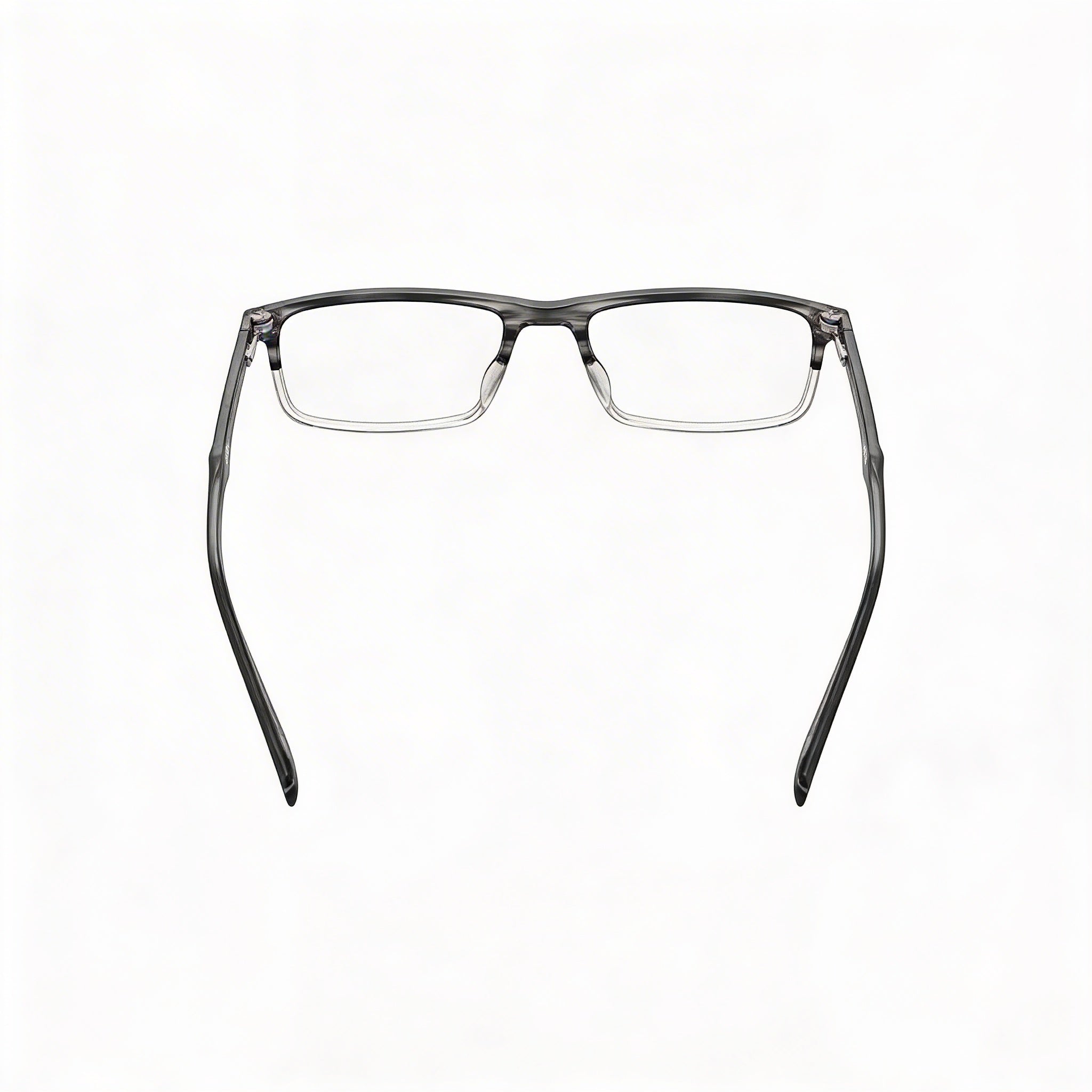 Gafas de vista Levi's LV 5020 para hombre, rectangulares, de polimetilmetacrilato, no polarizadas, transparentes, blancas y grises, de 55 mm, Photo 4