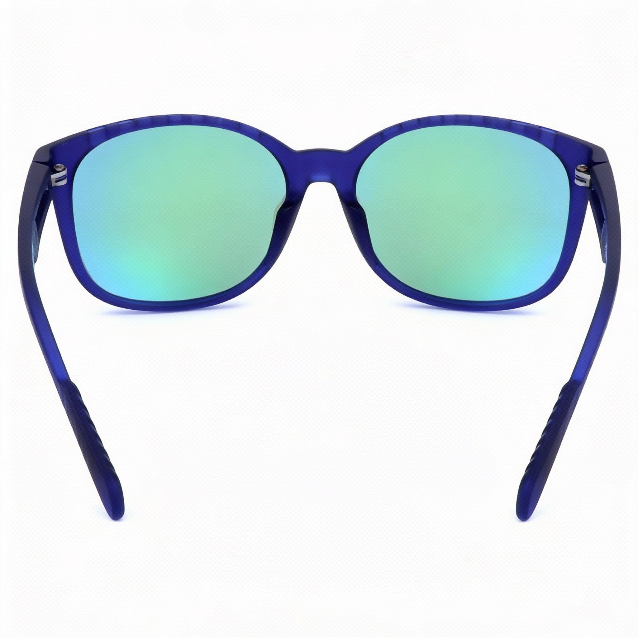 adidas Modern Unisex Plastic Sunglasses with Matte Blue Frame & Smoke Lenses, UV Protection 58mm, Photo 4