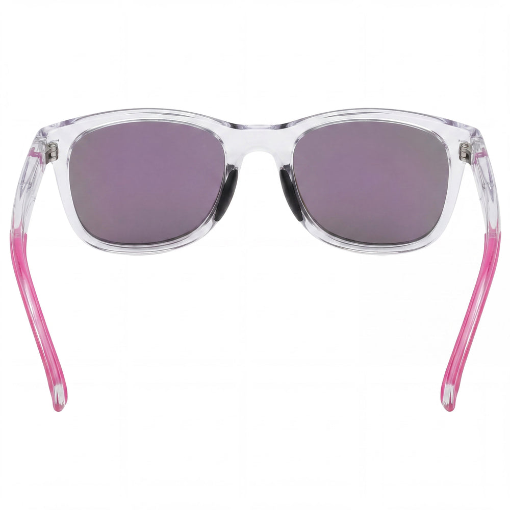 Carrera 8054/S Gafas de sol unisex con montura de poliamida blanca transparente y protección UV de cristal de 52 mm