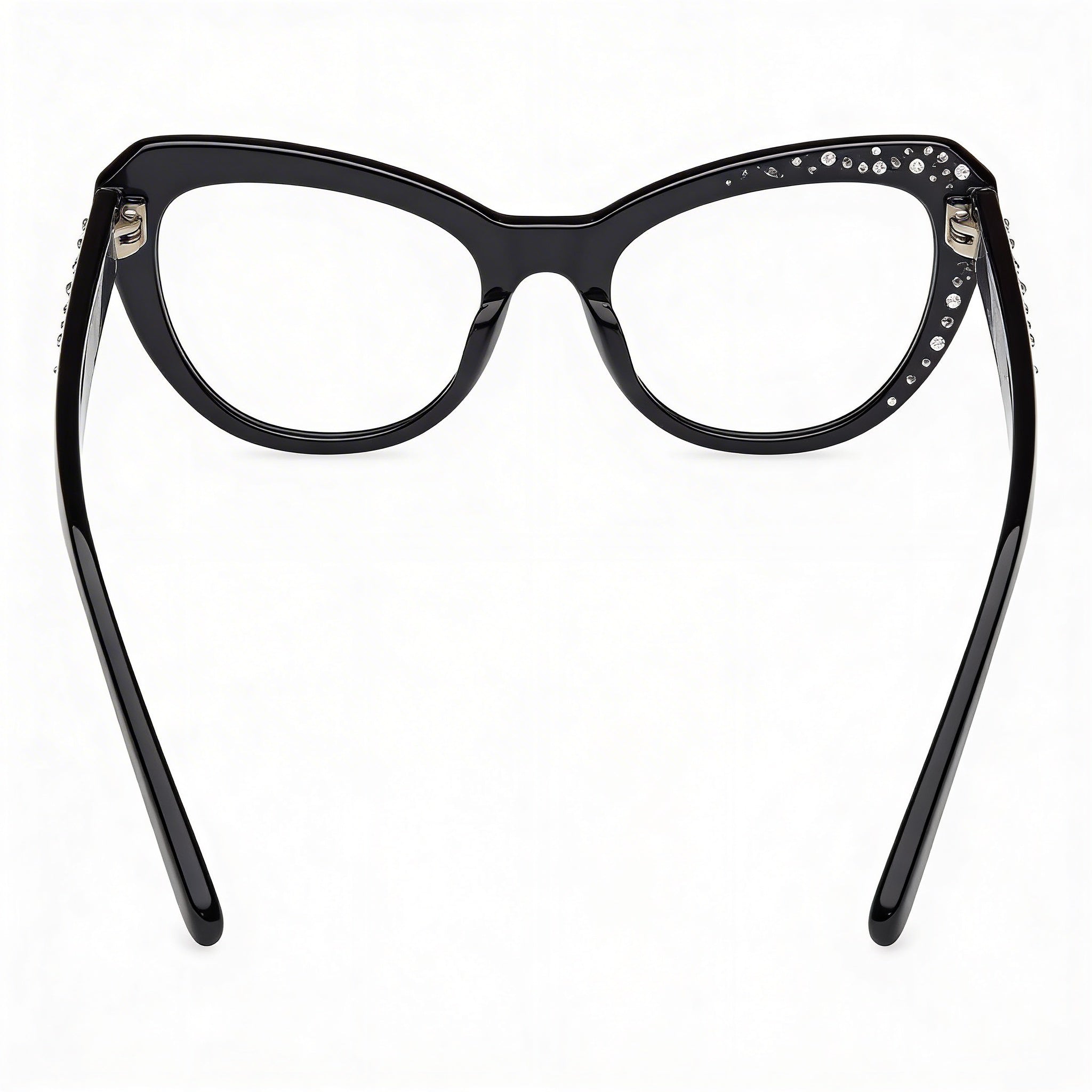 GUESS by Marciano Gm50016 Women's Shiny Black Plastic Non- Sunglasses 53-20-140, Photo 3