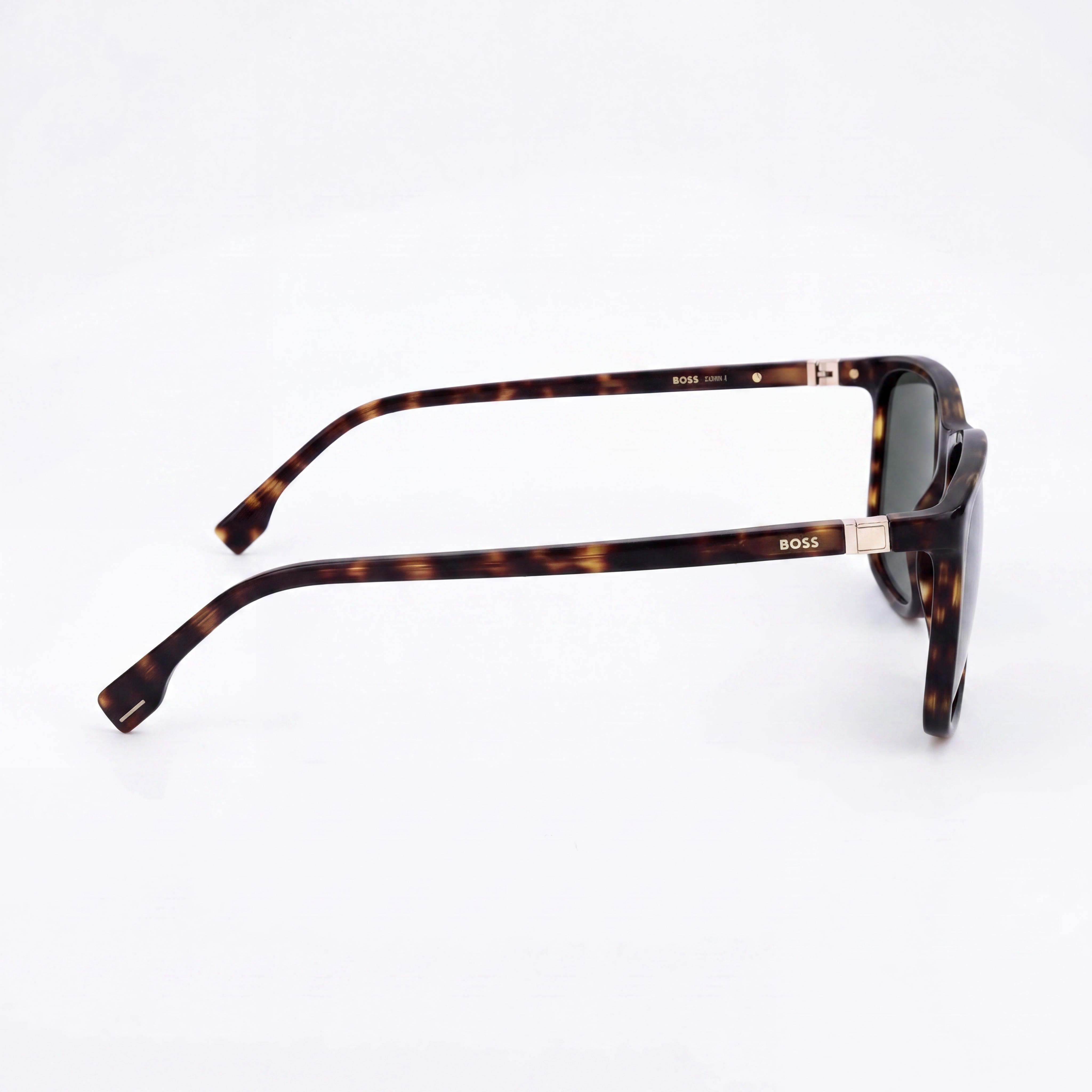 Hugo Boss INTERNATIONAL Men's Havana Acetate Frame UV Protection Sunglasses 56mm, Photo 3
