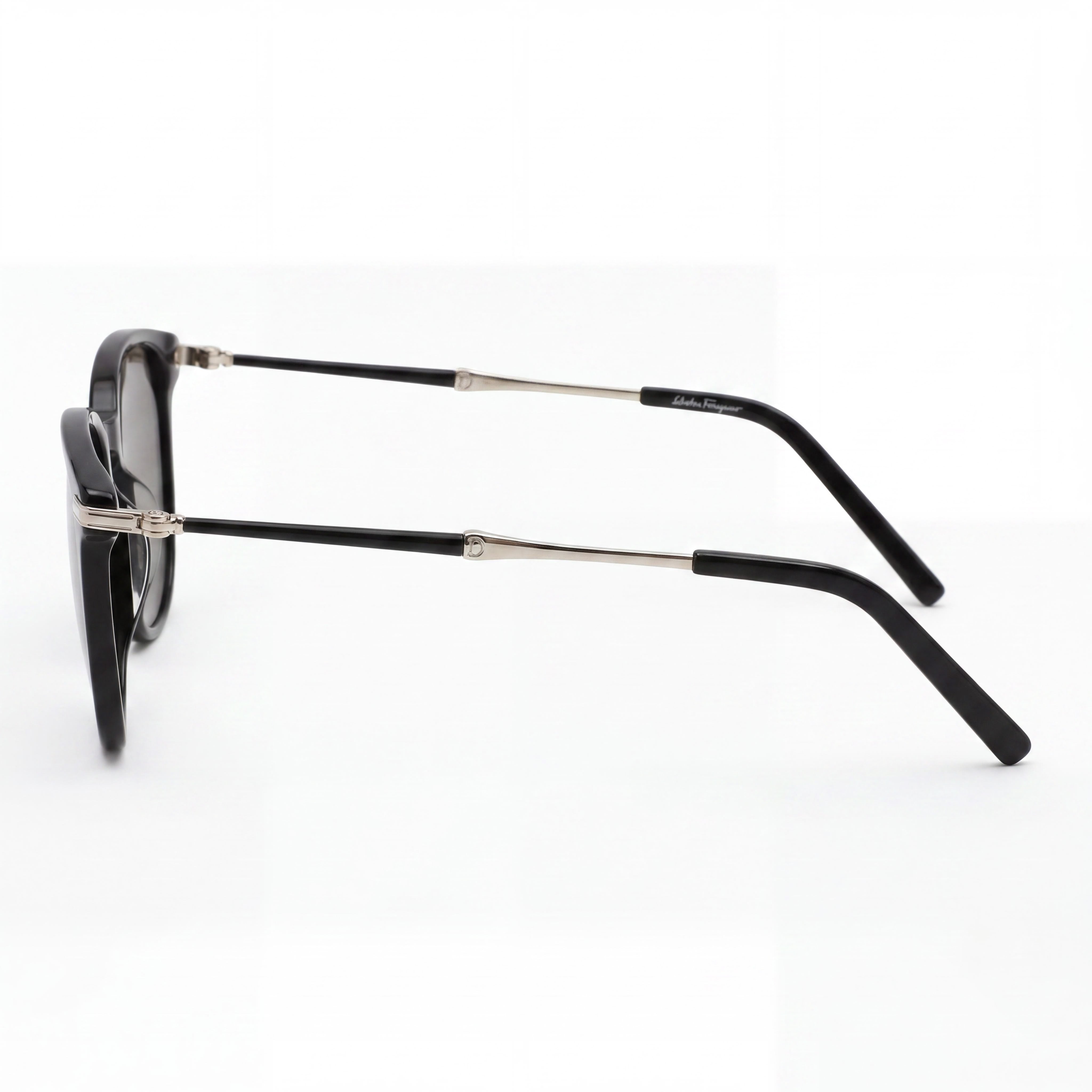 Gafas de sol Salvatore Ferragamo Contemporáneas SF1015S Unisex Negras de Acetato de Montura Completa Cuadradas 52mm con Protección UV, Photo 2