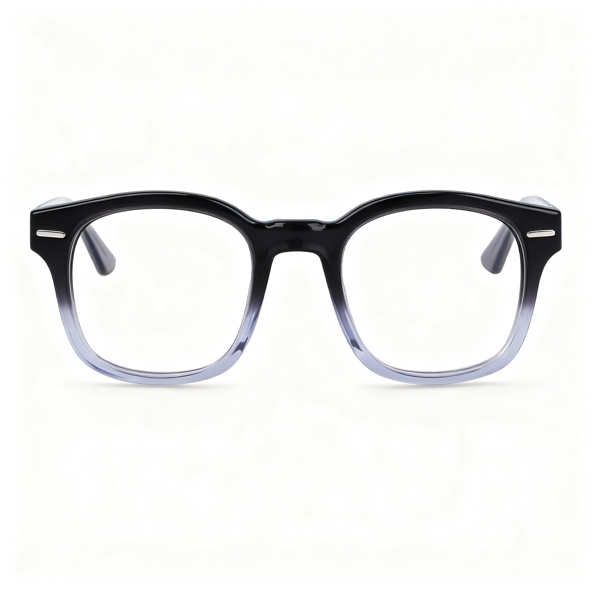 Calvin Klein Ck23511 Unisex Grey Blue Acetate Full-Rim Wayfarer Non-Polarized Eyeglasses 49mm, Photo 3