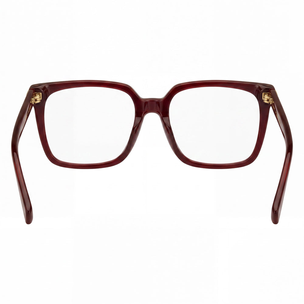 Marc Jacobs Classic Women's Plastic Frame Burgundy Polycarbonate Non-Polarized Sunglasses 53-16-140