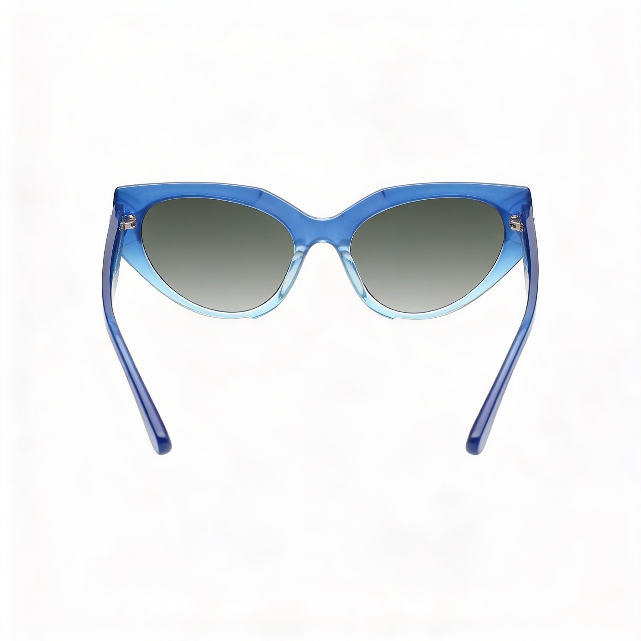 Guess Gu7787-a Women's Cat Eye Blue Plastic Frame Gradient Blue Lens UV Protection Sunglasses 57mm, Photo 3