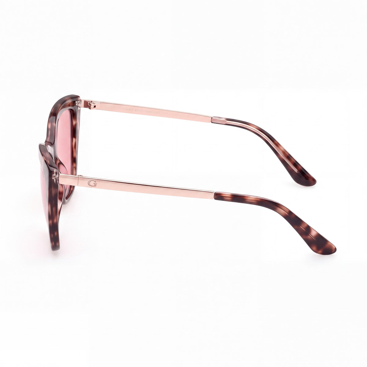 GUESS GU7781 Women's Classic Havana Bordeaux Injected Plastic 100% UV Protection Sunglasses 59mm, Photo 3