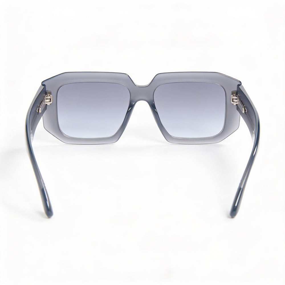 Gafas de sol rectangulares de acetato Isabel Marant de mujer de moda color gris con protección UV 53mm