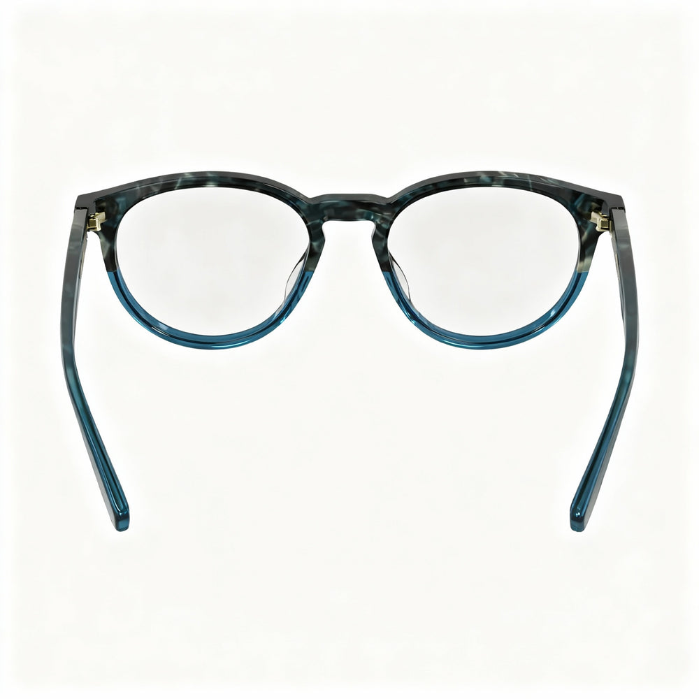 Longchamp LO2752 Women's Textured Blue Frame Eyeglasses - Lens Width 51mm, Bridge 17mm, Temple Length 140mm