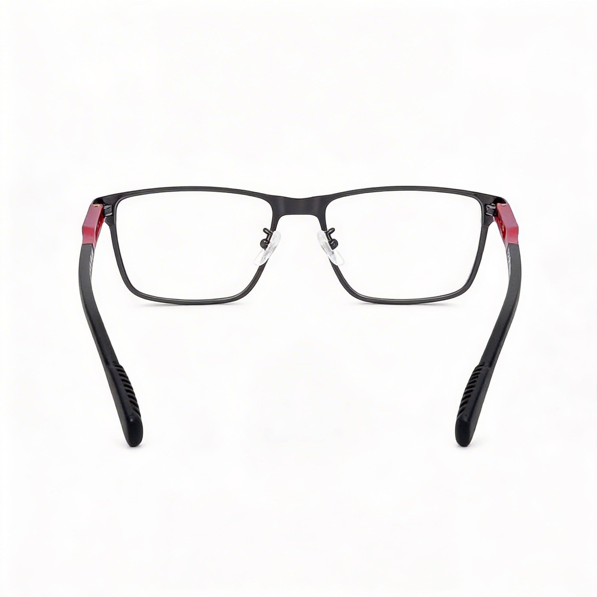 Adidas Sp5021 Men's Eyewear with Shiny Gunmetal Metal Frame and Clear Lenses, Size 54-18-140, Photo 2