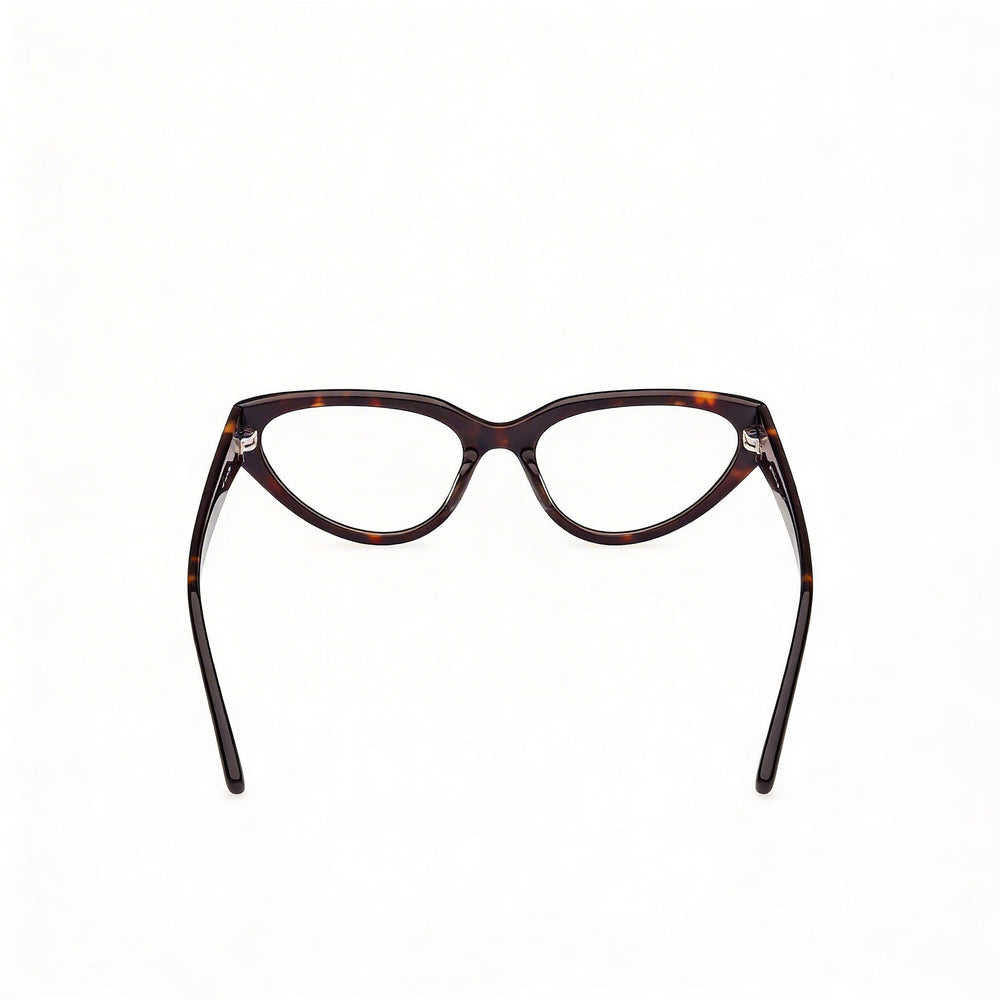 Guess Gu50113 Women's Dark Havana Eyeglasses Frame, Designed for Prescription Lenses, Size 53-18-145