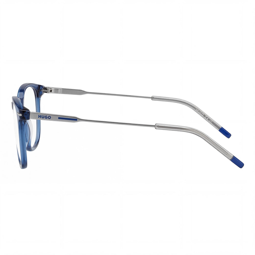 HUGO Hg 1205 Modern Style Men's Blue Magnesium Frame Eyeglasses - Lens 54mm, Bridge 17mm, Temple 145mm