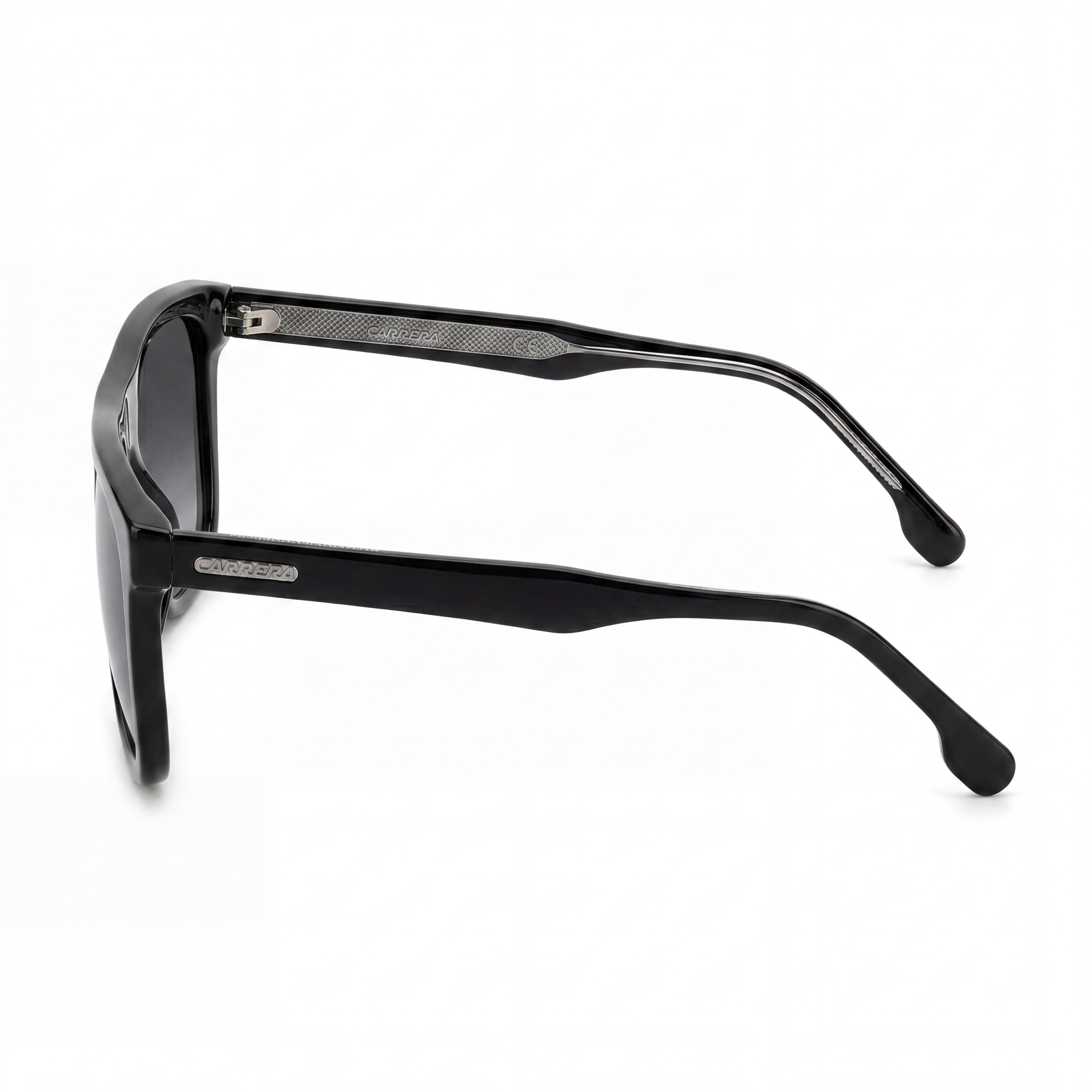 Carrera Carrera 267/S Men's Black Grey Acetate Dark Grey Gradient UV Protection prescription-ready Sunglasses 56mm, Photo 3