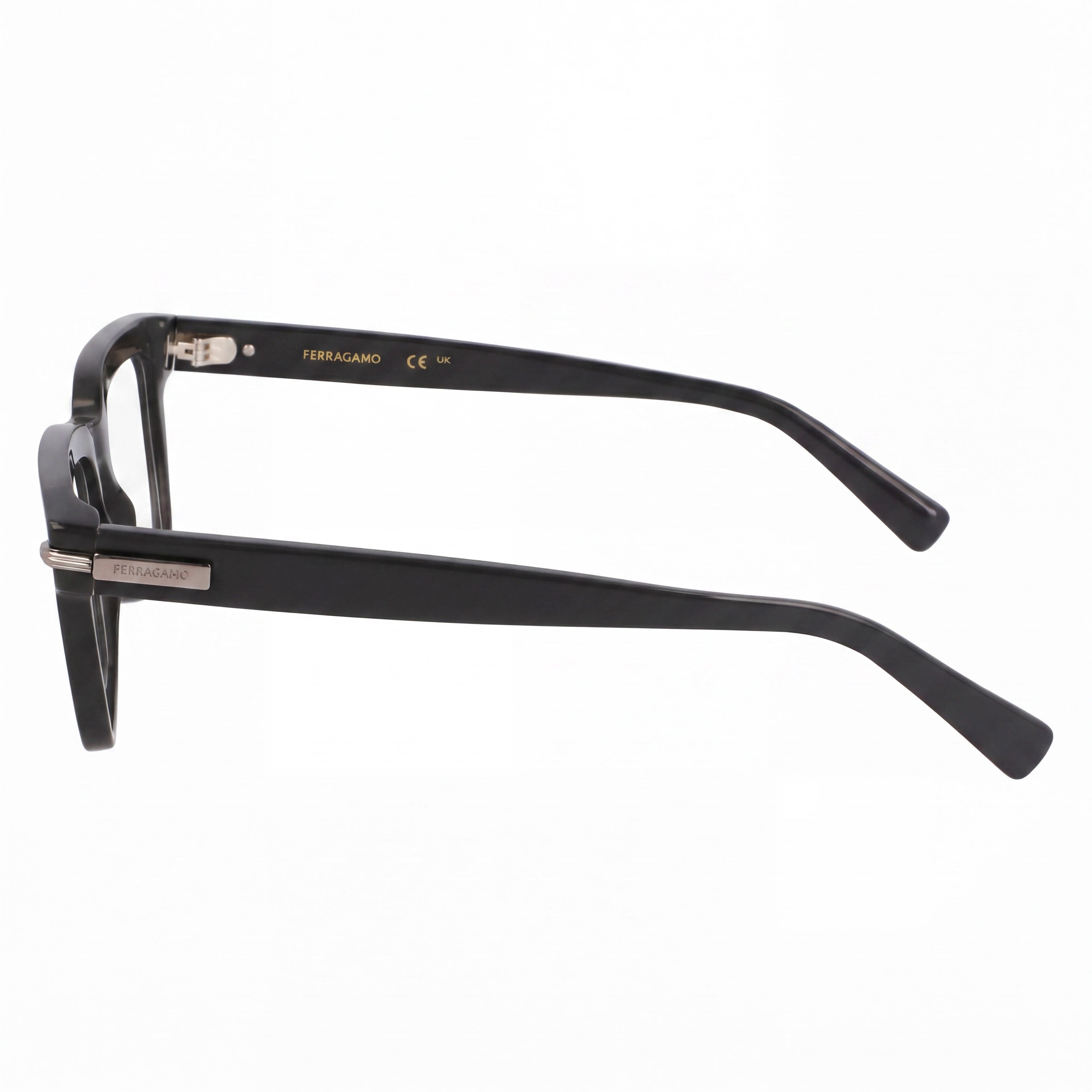 Ferragamo Sf3014 Men’s Eyeglasses with Purple Acetate Frame & Clear Polycarbonate Lenses – 55mm Lens Width, Photo 2
