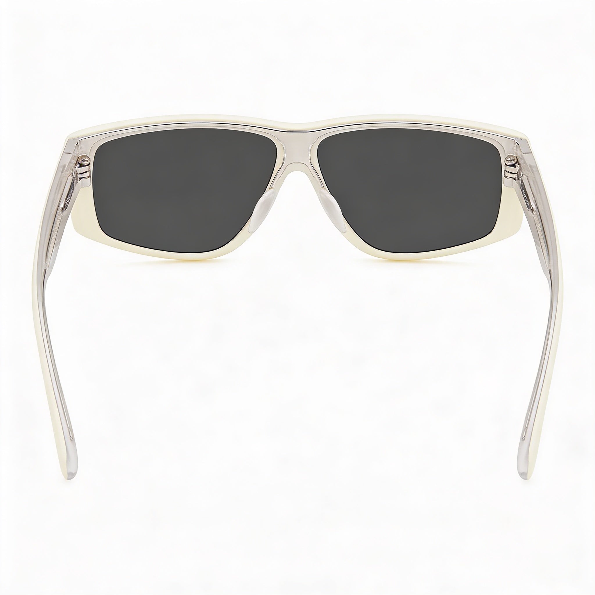 Gafas de sol rectangulares modernas Isabel Marant para mujer con montura de acetato color marfil y lentes UV grises de 61 mm, Photo 4