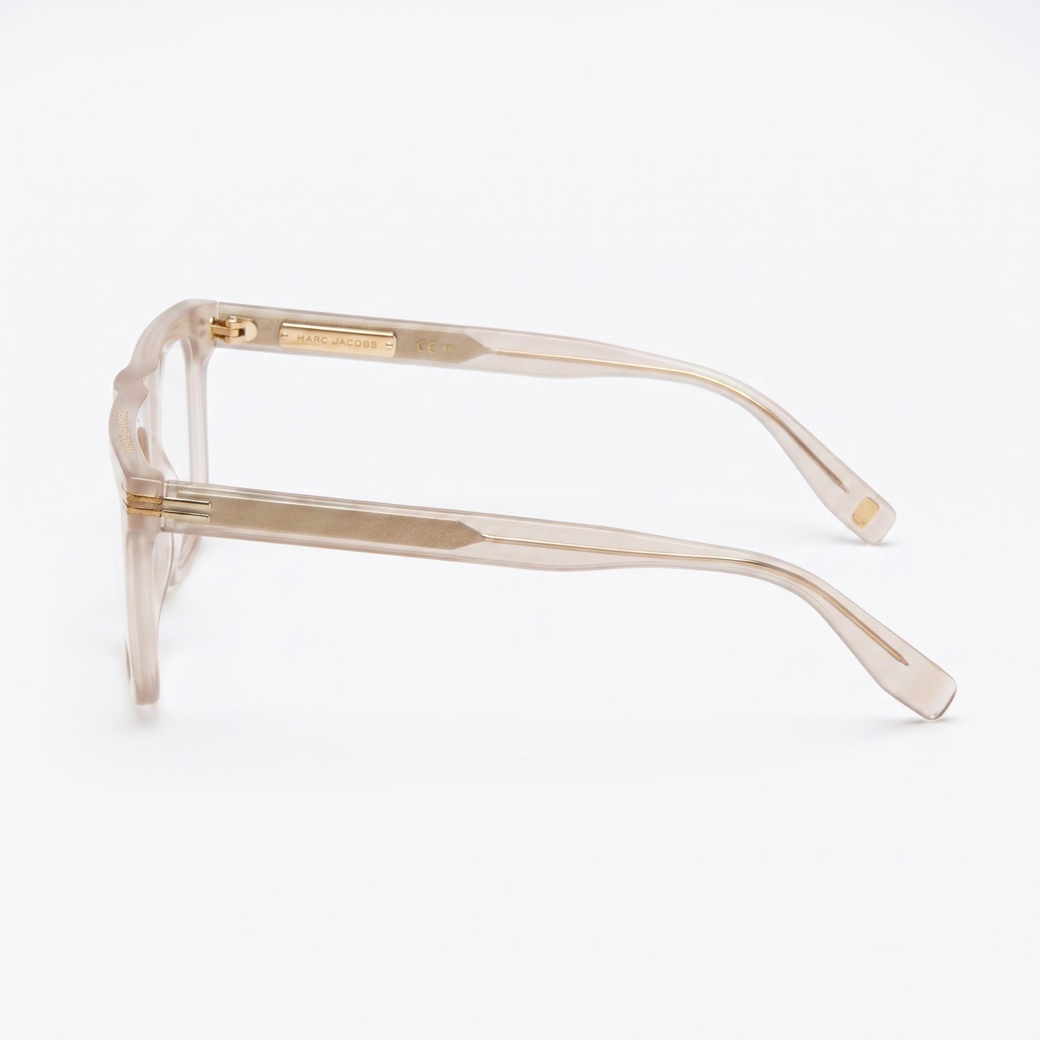 Gafas de sol Marc Jacobs MJ 1063 para mujer, montura de acetato negro con cristales, lentes de policarbonato de 50 mm, Photo 3