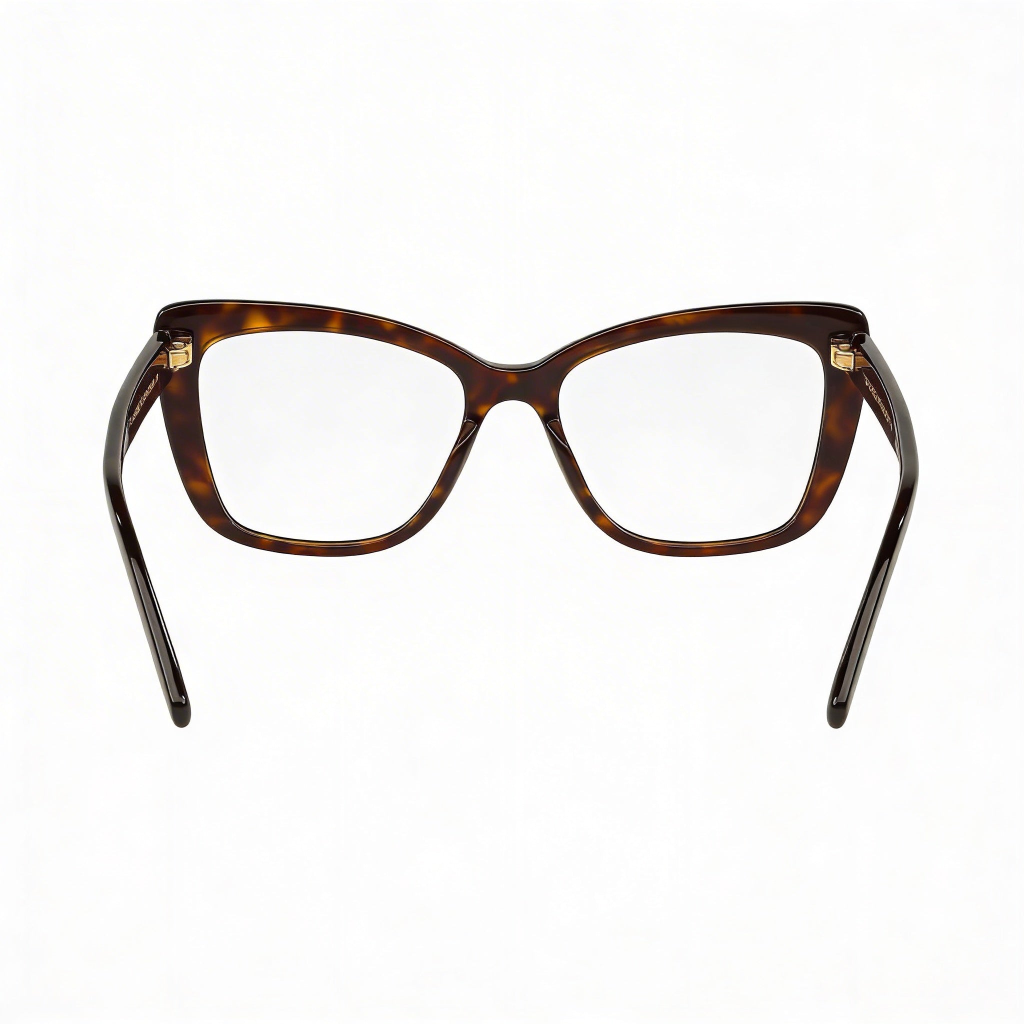 Dolce & Gabbana Dg 3308 Women's Havana Acetate Eyeglasses Frame, Clear Lens Compatible, 53mm Lens Width, Photo 3