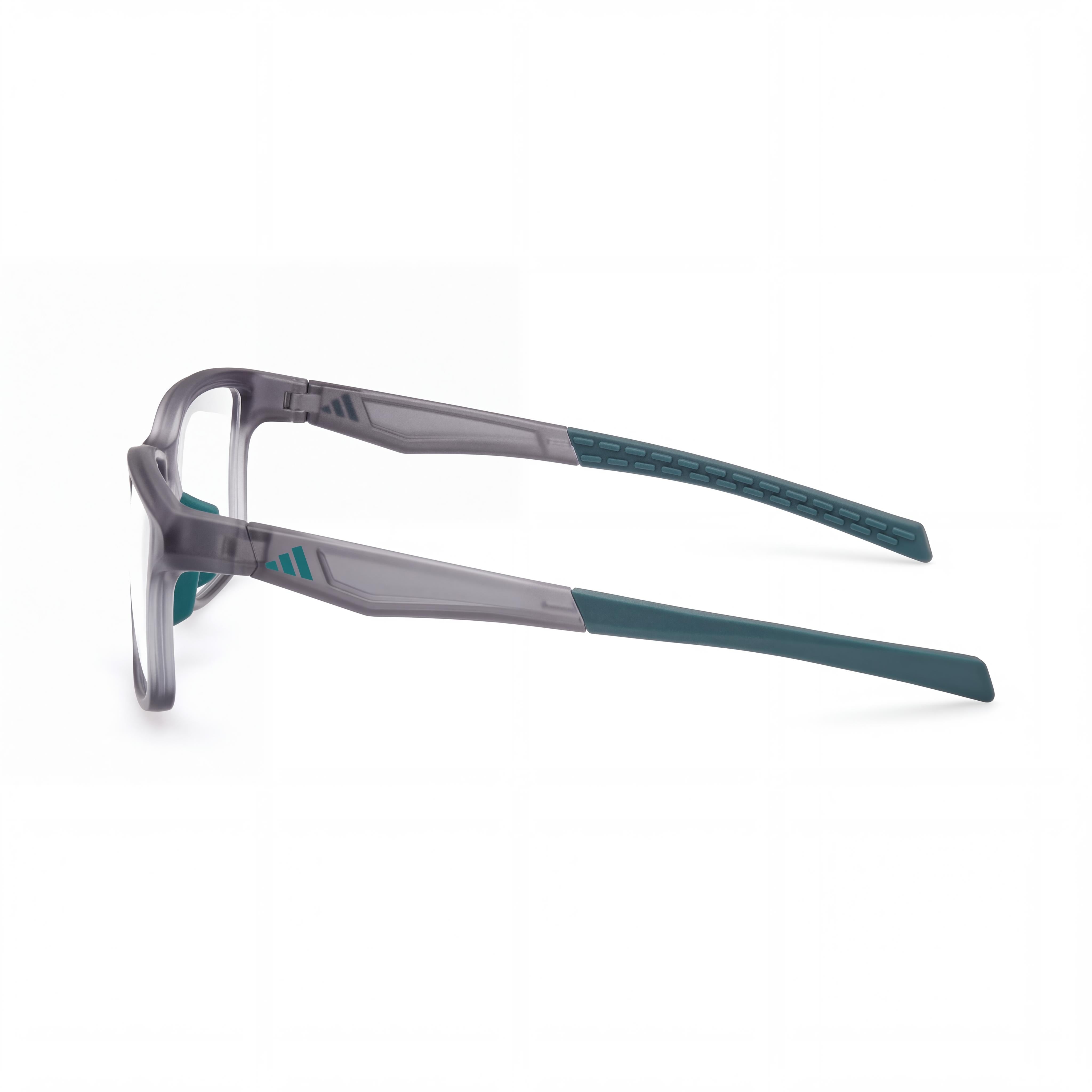 Adidas Sport Classic Unisex Injected Full Rim Non-Polarized Matte Grey Sunglasses 57-17-140, Photo 2
