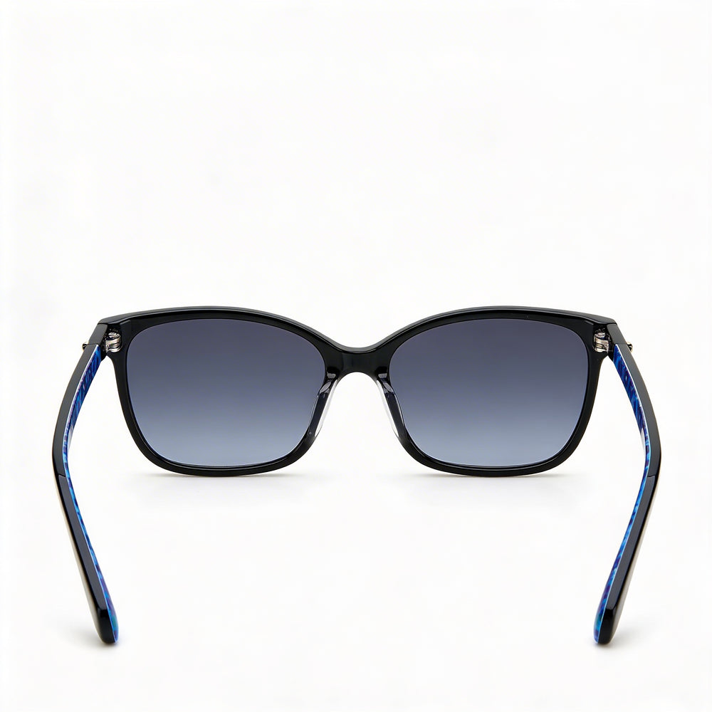 Kate Spade New York Tabitha/S Women's Blue Gray Shaded Plastic UV Protection Sunglasses 53mm