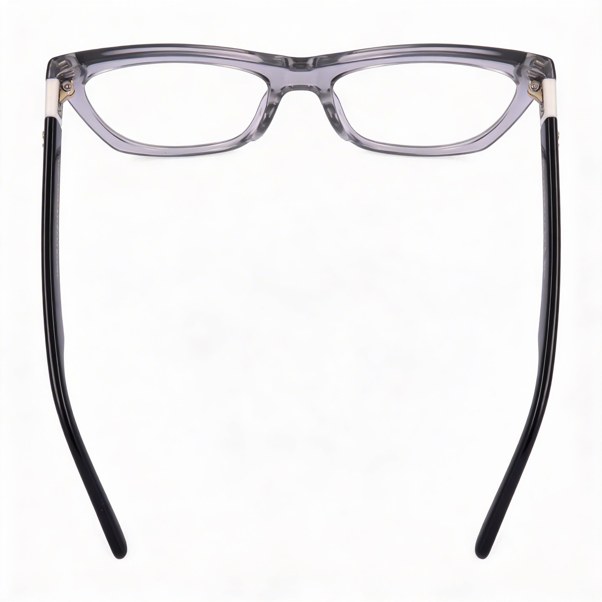 Marc Jacobs - Gafas de sol informales para mujer, montura rectangular de celulosa gris y negra con lentes de policarbonato, talla 53-19-145, Photo 3