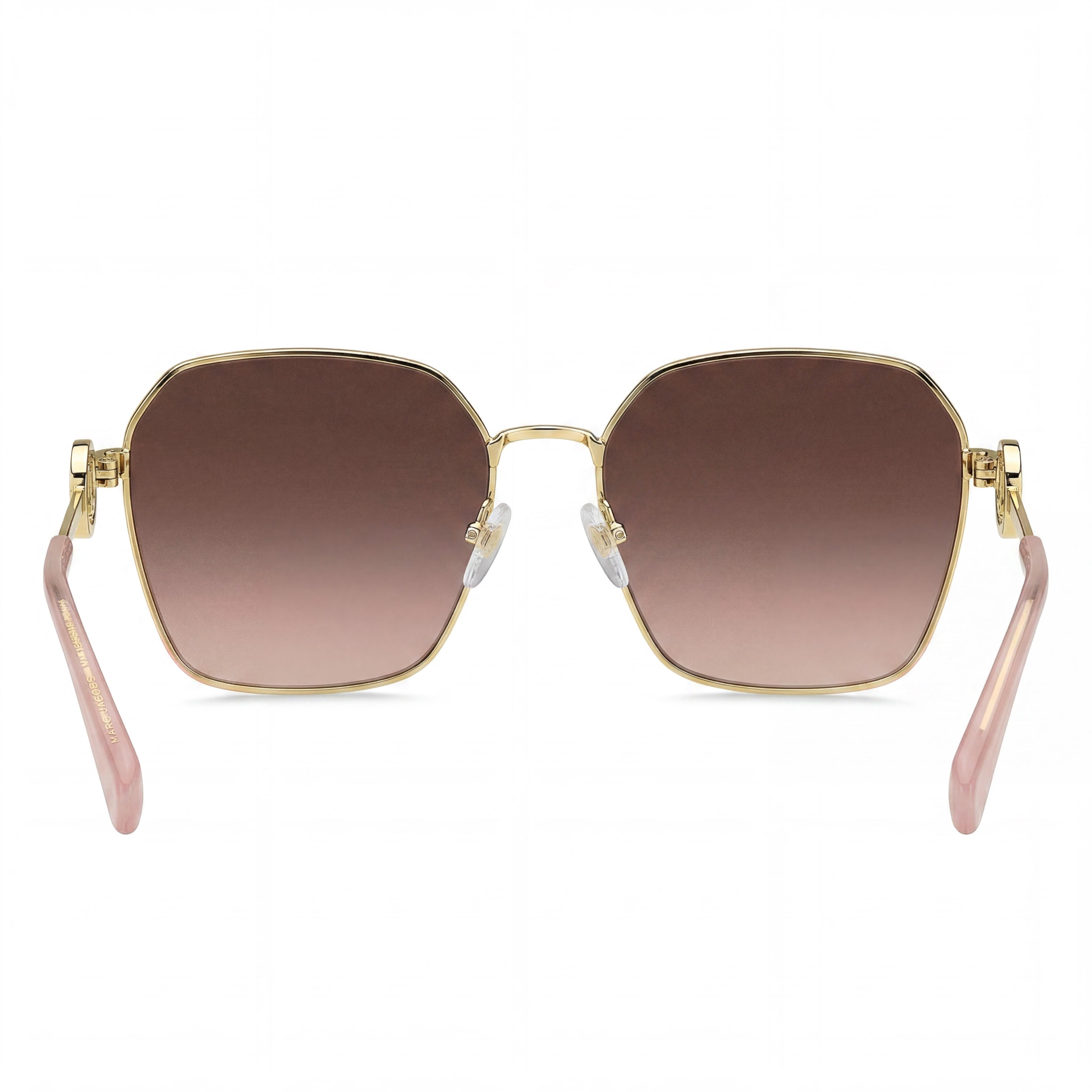 Marc Jacobs MARC 729/S Women's Casual Acetate Gold Pink Frame Brown Shaded Non-Polarized Sunglasses 58mm, Photo 4