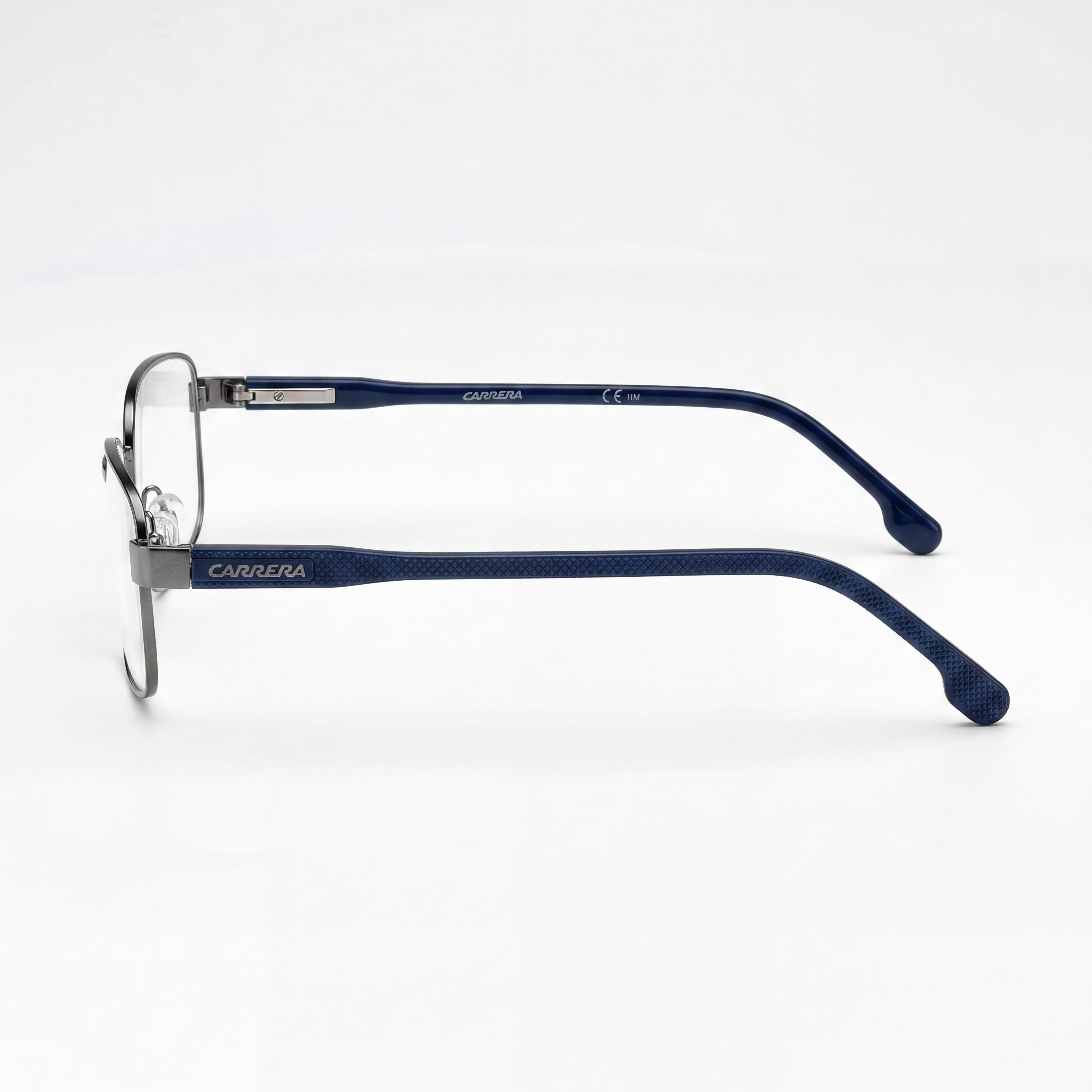Carrera 264 Unisex Metal Prescription Ready Eyeglasses with Dark Ruthenium Frame, 55mm Lens Width, Photo 2