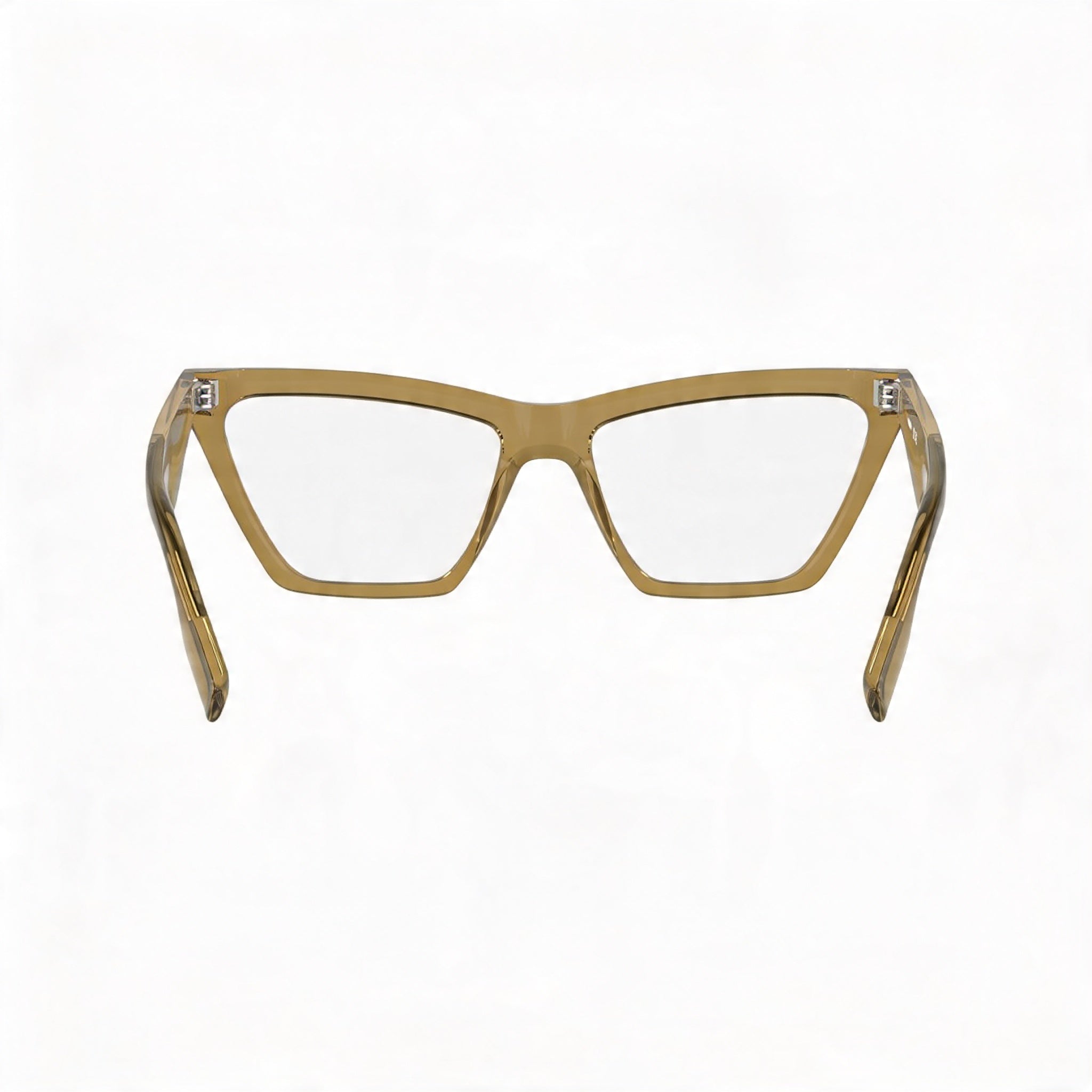KARL LAGERFELD Kl6195 Women's Light Brown Metal Acetate Frame 54mm Eyeglasses, Photo 4