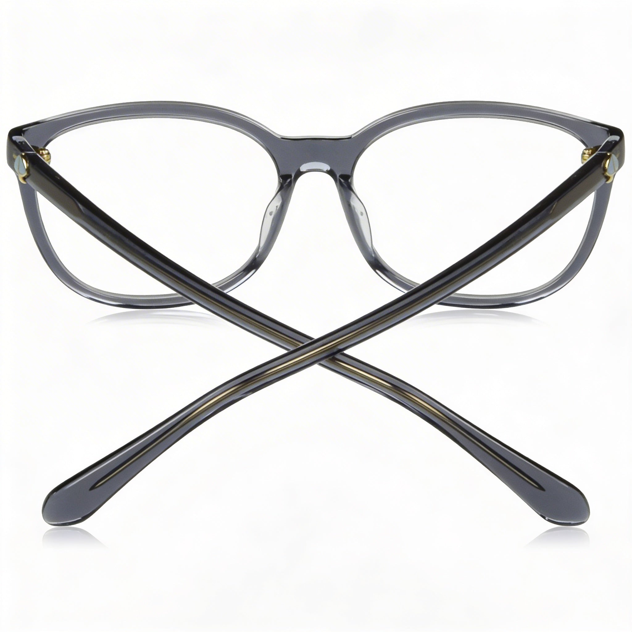 kate spade new york Fashion Glasses Women's Black Plastic Frame Clear Polycarbonate Lenses 52-16-140mm, Photo 3