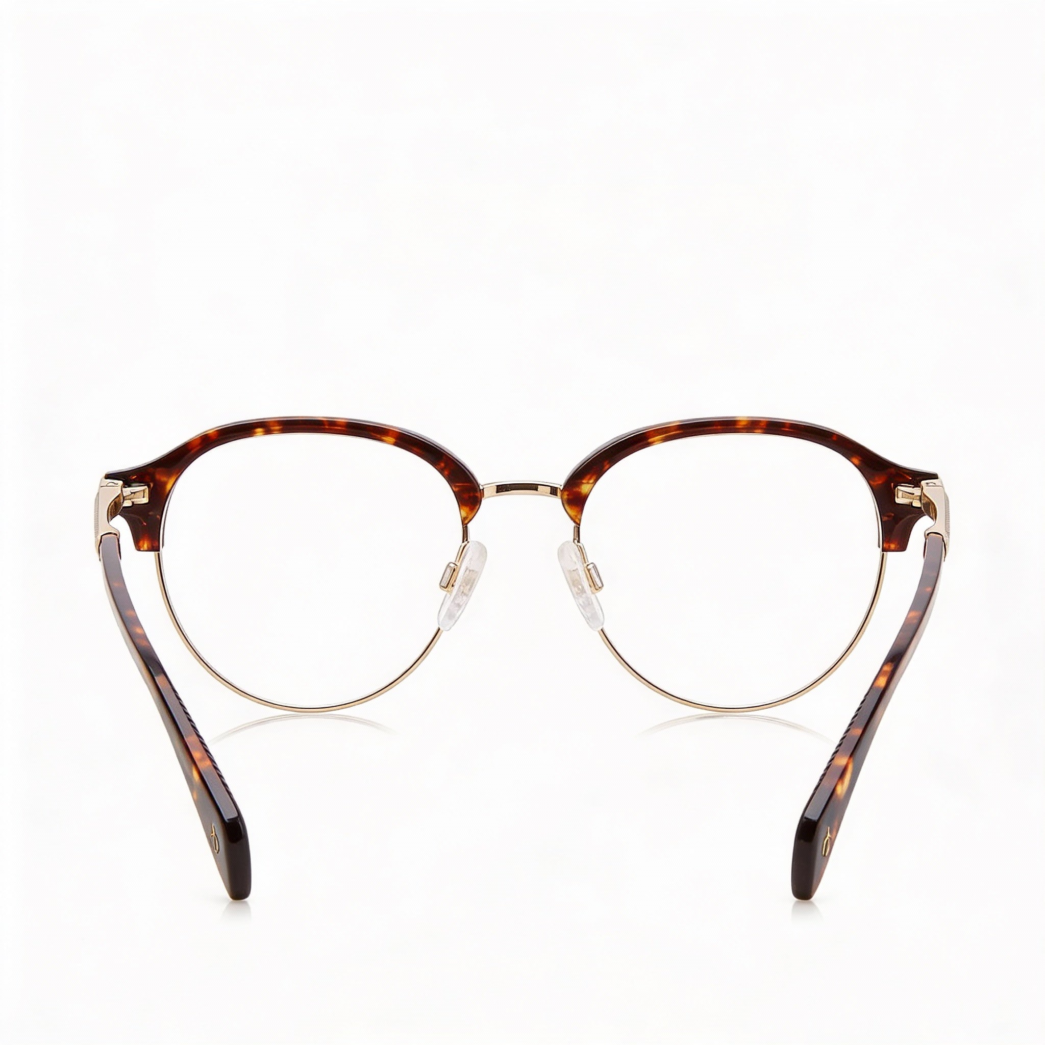 rag & bone Modern Men's Eyewear featuring Alloy Steel Frames in Havana and Havana Polycarbonate Lenses 48mm, Photo 3