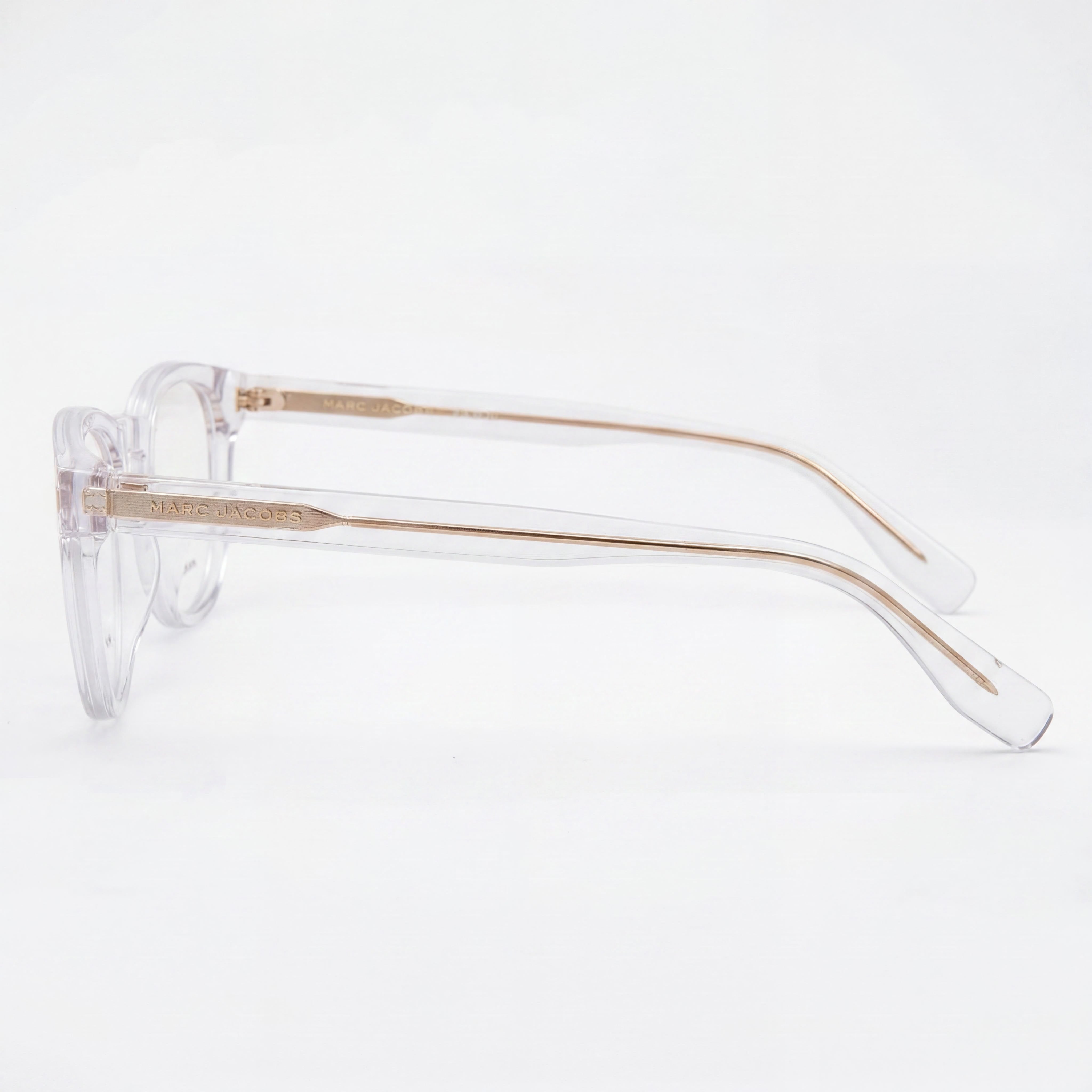 Marc Jacobs Marc 721 Unisex Sunglasses, Crystal Plastic Frame, Polycarbonate Non-Polarised Lenses, 51mm, Photo 2