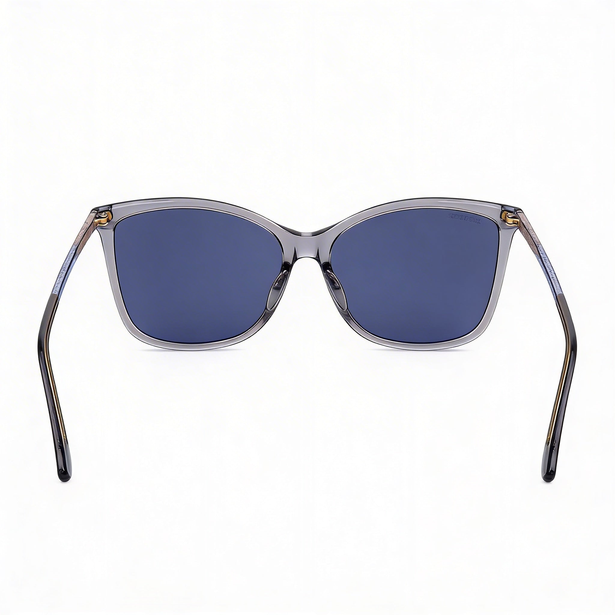 Jimmy Choo Classic Women's Rectangular Super-Slim Glittery Acetate Grey Sunglasses, Lens Width 56mm, Photo 4