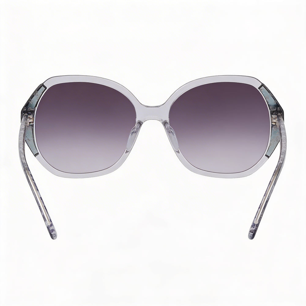 bebe Bb7245 Women's Plastic Frame Grey Animal UV Protection Eyeglasses 54mm Lens Width 18mm Bridge 140mm Temple