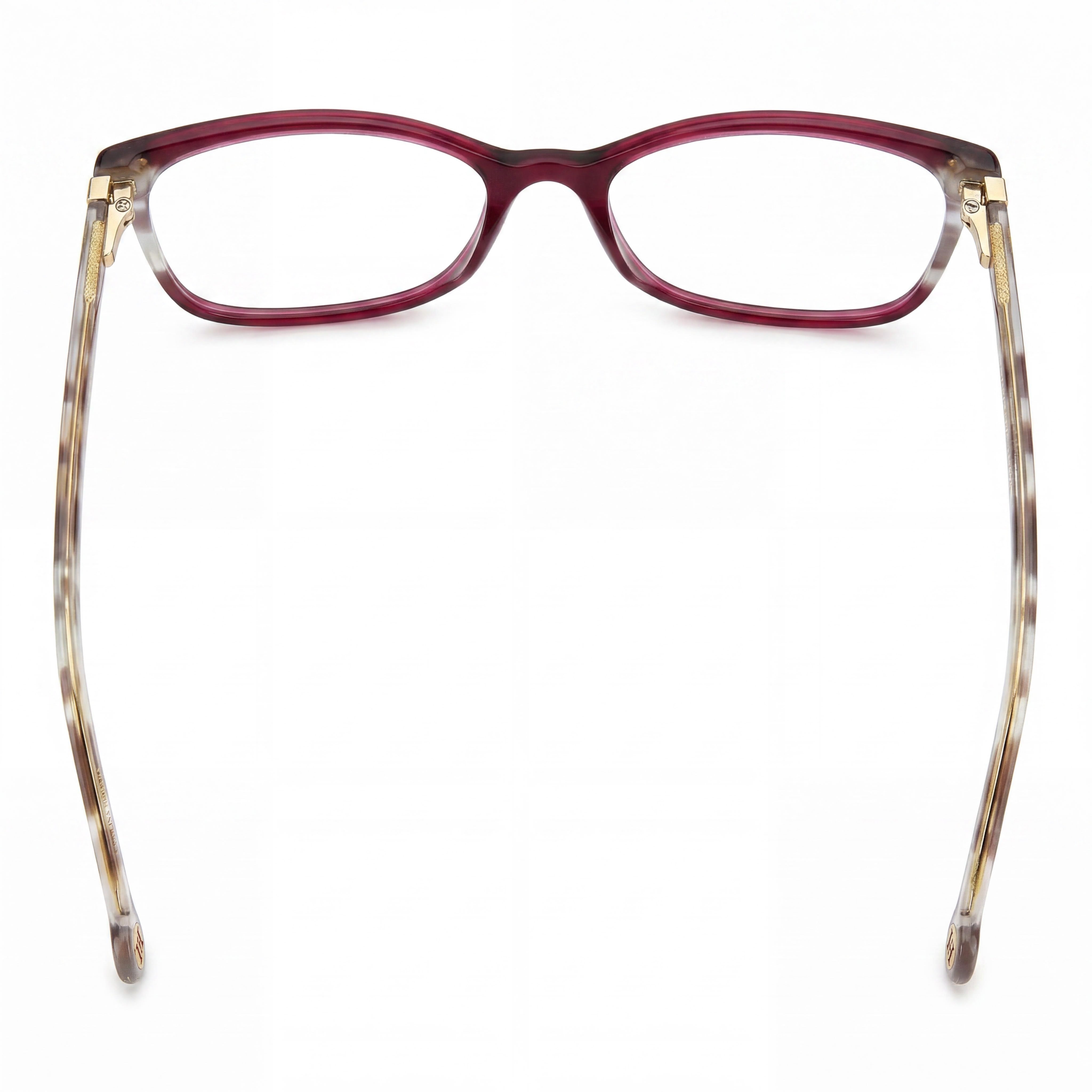 Carolina Herrera Her 0246 Women's Light Acetate Frame Sunglasses with Non-Polarised Burgundy Havana Lenses 53mm, Photo 3