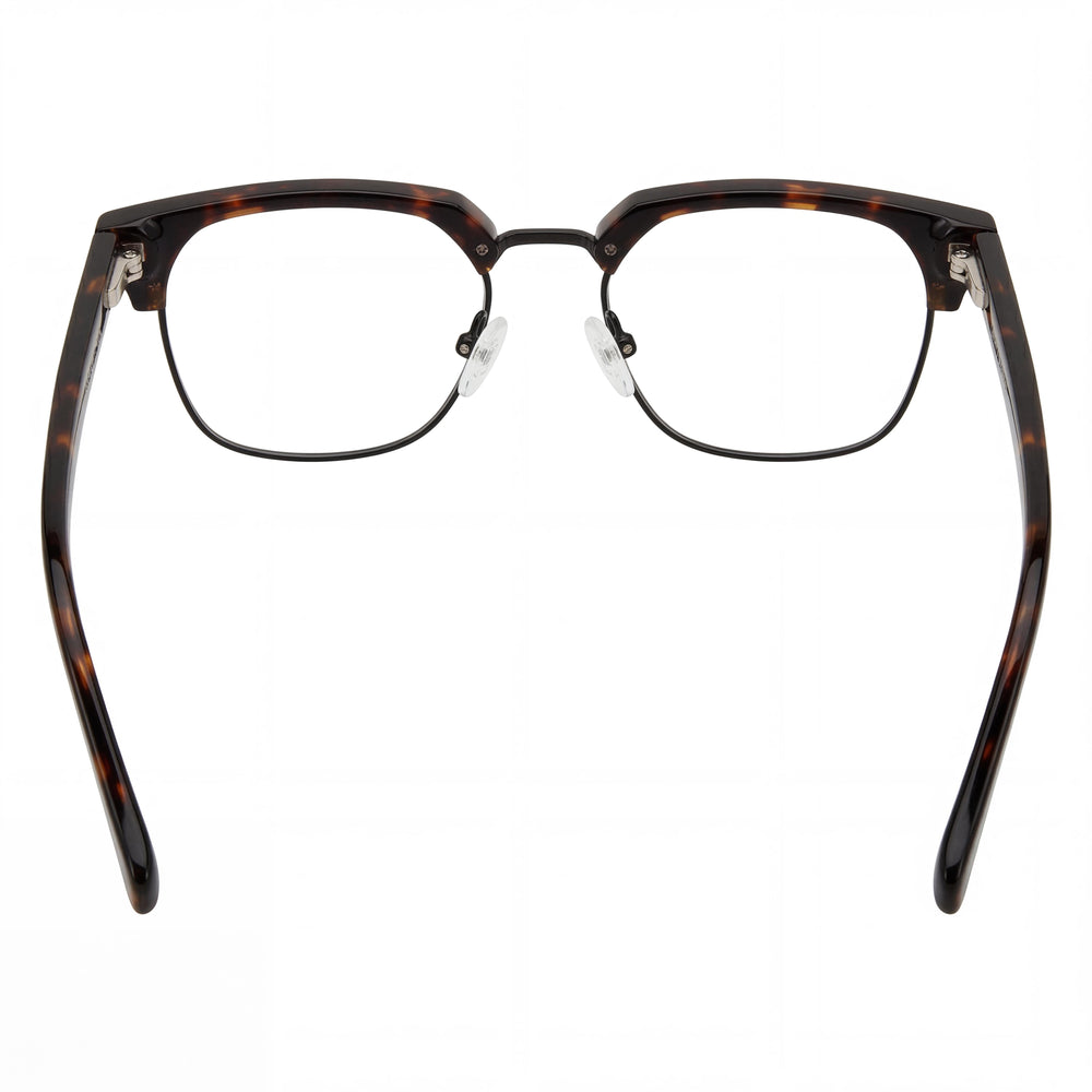 Lucky Brand Vlbd133 Men's Dark Havana Black Frame Lightweight Eyewear with 52mm Lens Width, 18mm Bridge Width, 140mm Temple Length