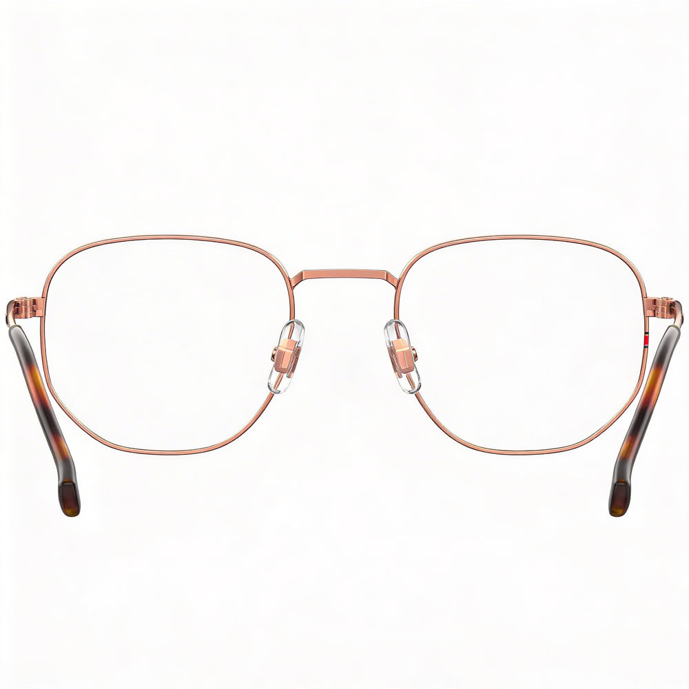 Gafas de sol Carrera 2017T modernas unisex de aleación de acero, color dorado y cobre, 47 mm