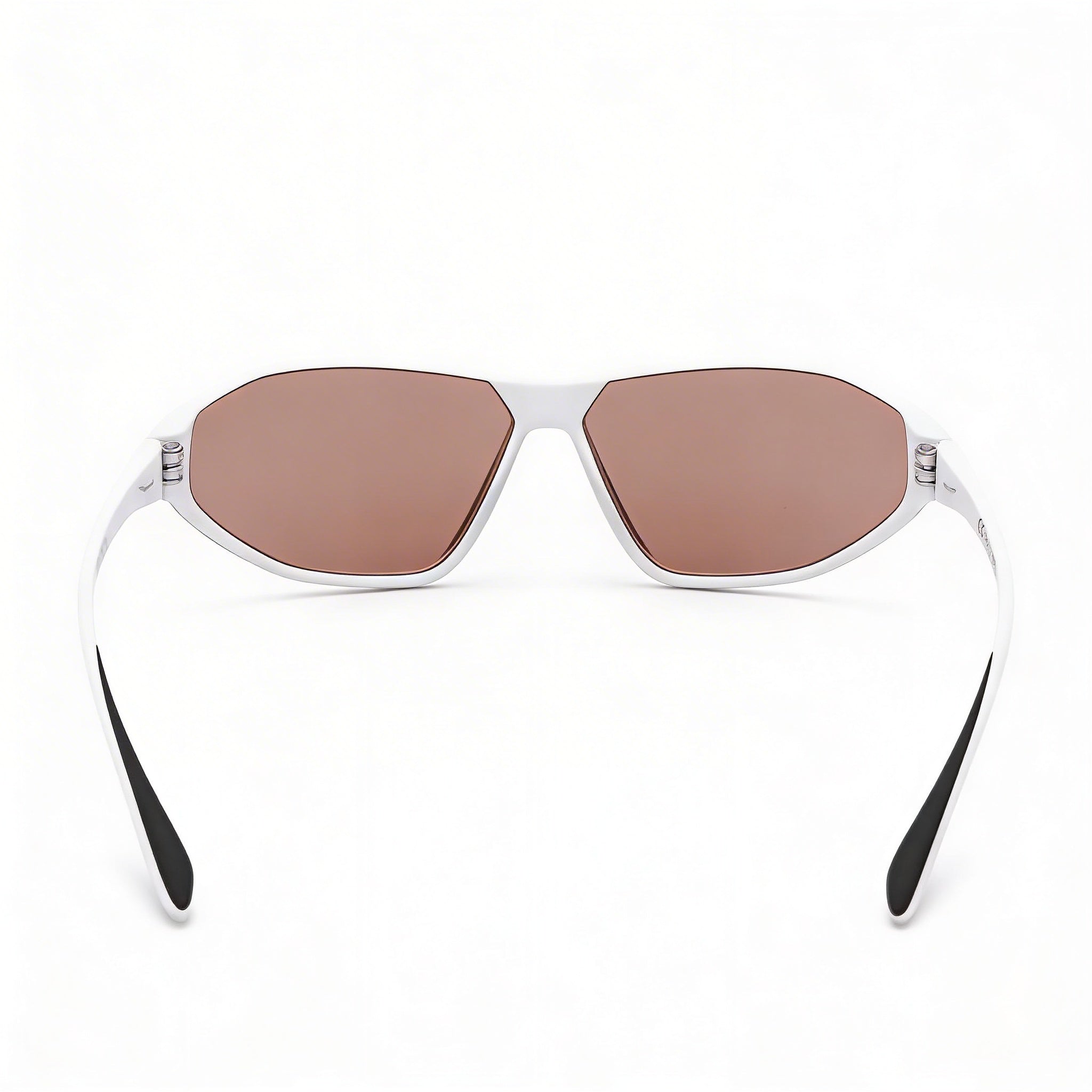 Gafas de sol Nike Aero Swift Shield para hombre, de plástico blanco, tintado de carretera, 100% protección UV, 65-12-140 mm, Photo 4