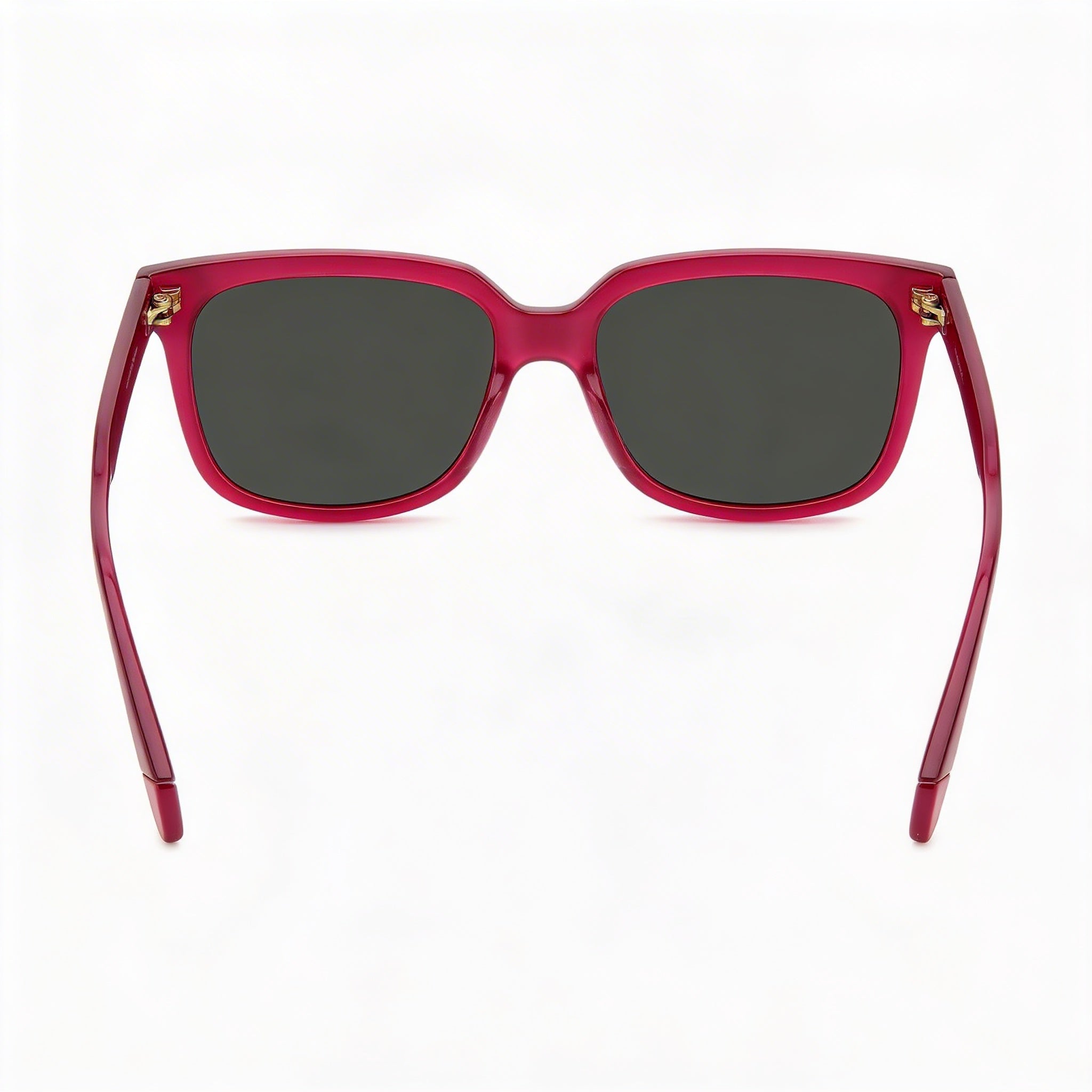 Polaroid Modern Men's Sunglasses with Fuchsia Polycarbonate Frame and Grey Non-Polarized UV 400 Lenses 54mm, Photo 3