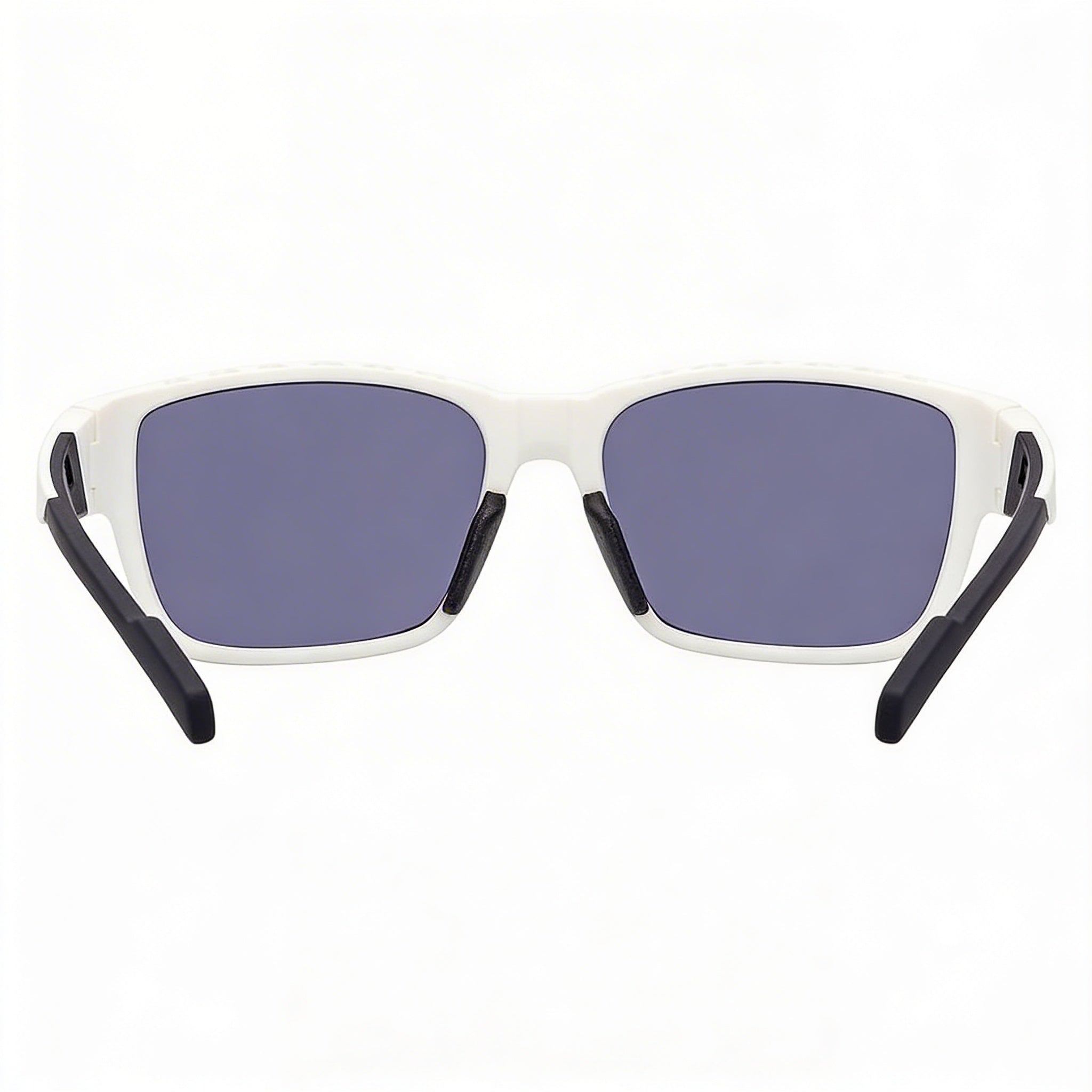 Gafas de sol adidas Sp0069 para hombre con montura inyectada, montura blanca ahumada y lentes ahumadas, 61 mm, Photo 4