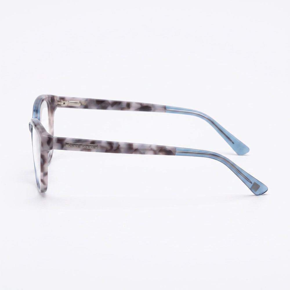 Anne Klein Ak5069 Men's Lightweight Metal Frame Clear Polycarbonate Eyeglasses in Slate, 53mm Lens Width