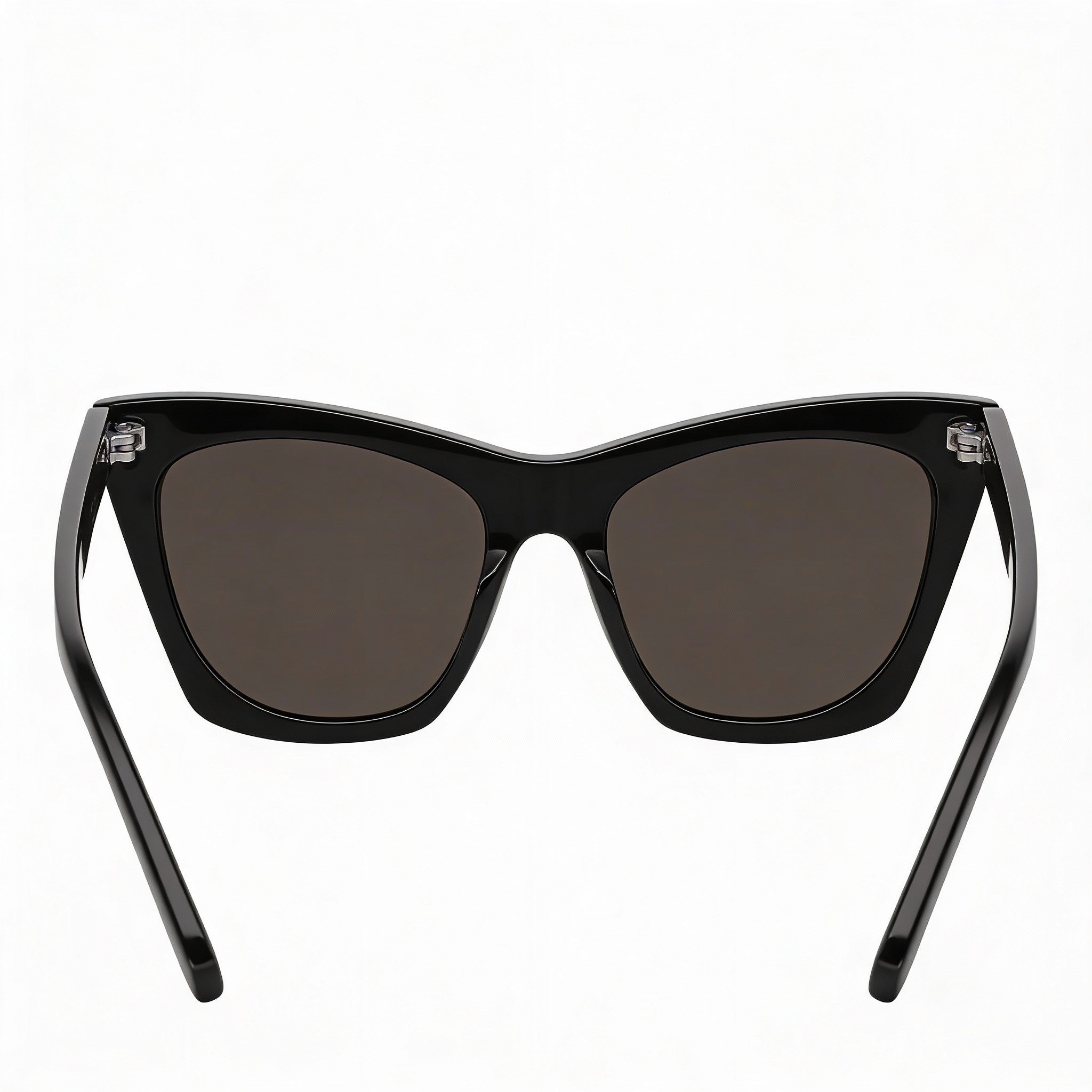 Gafas de sol Yves Saint Laurent SL 214 Kate para mujer, de acetato negro, estilo ojo de gato, sin polarizar, con protección UV, 55 mm, Photo 3