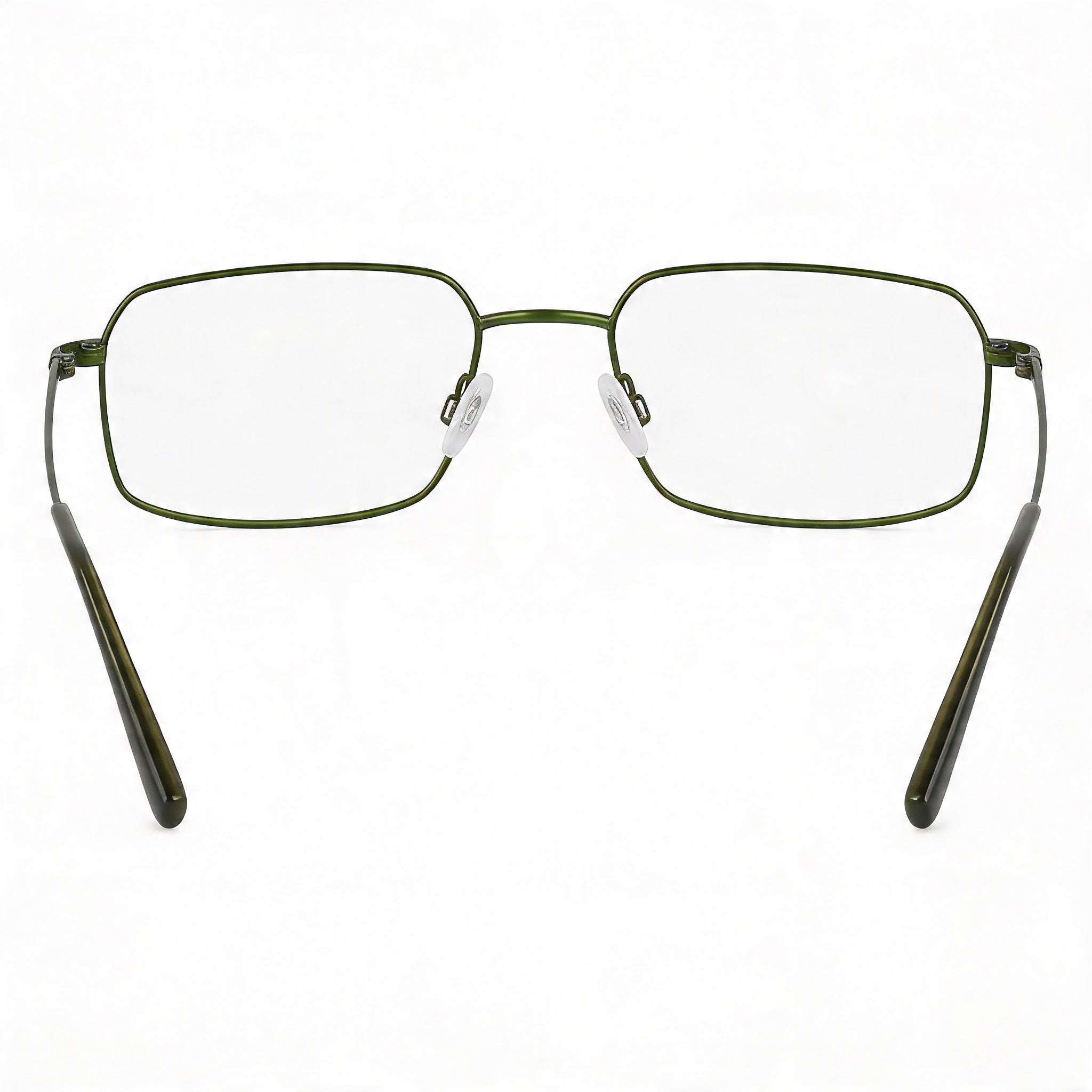 Gafas de acetato para hombre Flexon H6074 con montura satinada color oliva | Ancho de lente 52 mm | Ancho de puente 18 mm | Longitud de patilla 145 mm, Photo 4