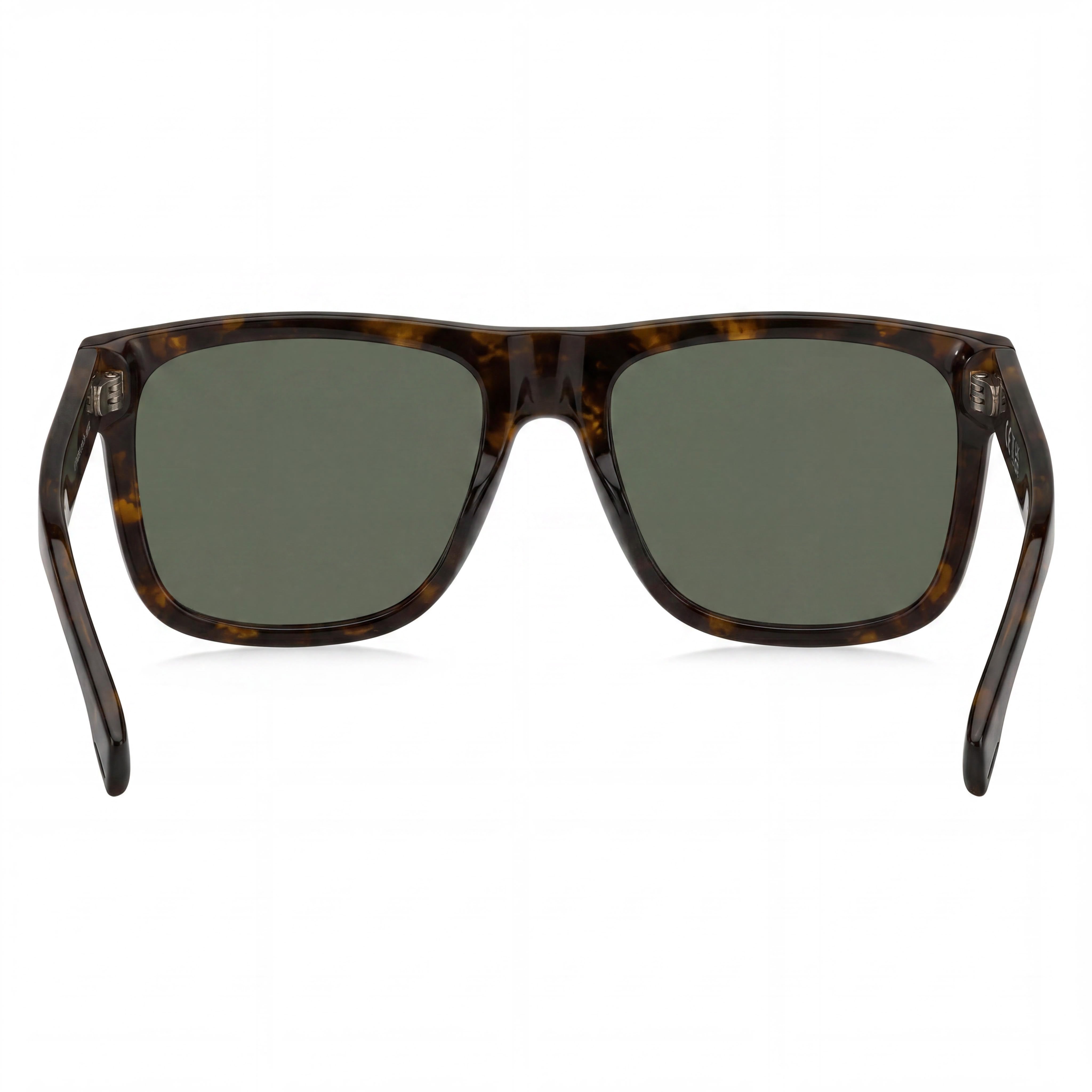 Hugo Boss Casual Men's Black ECO Cellulose Frame Sunglasses, Mirror Lens, UV Protection, 43.5mm, Photo 4