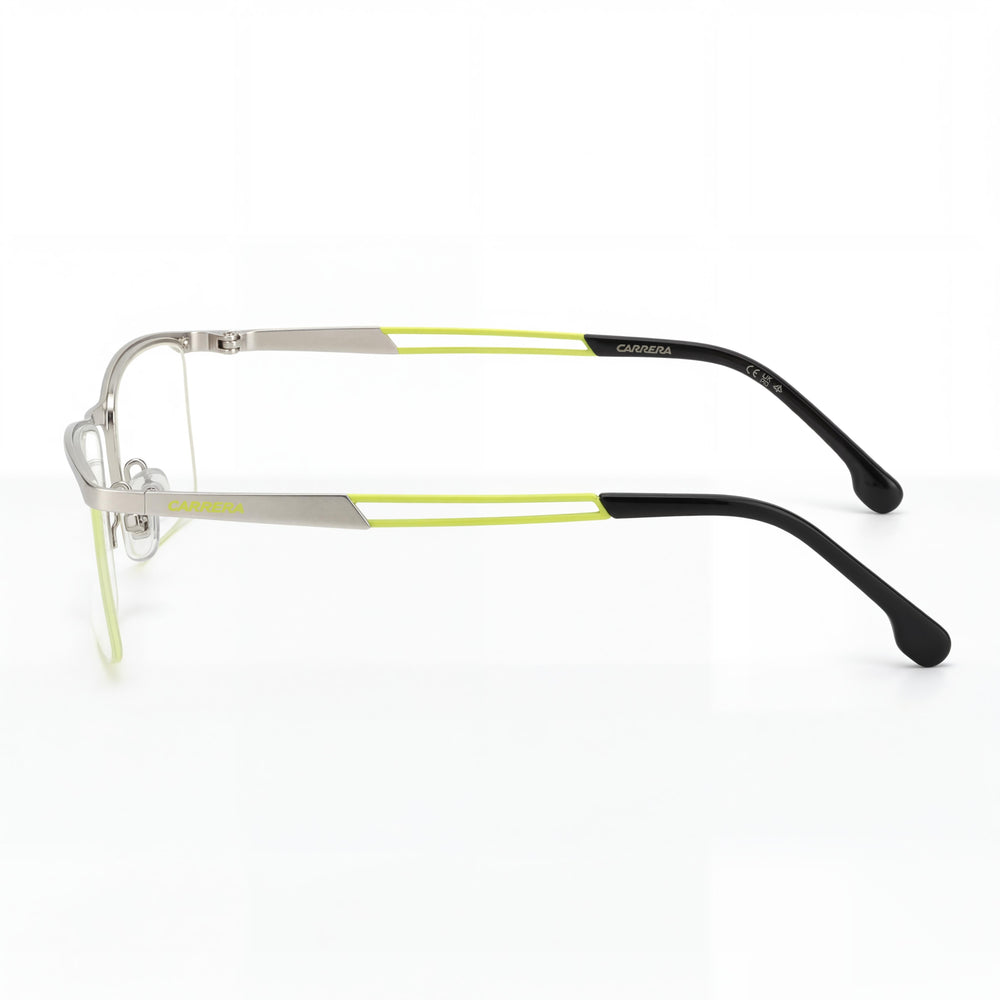 Gafas de sol unisex modernas Carrera con montura de plástico verde paladio mate y lentes de policarbonato 54-19-140