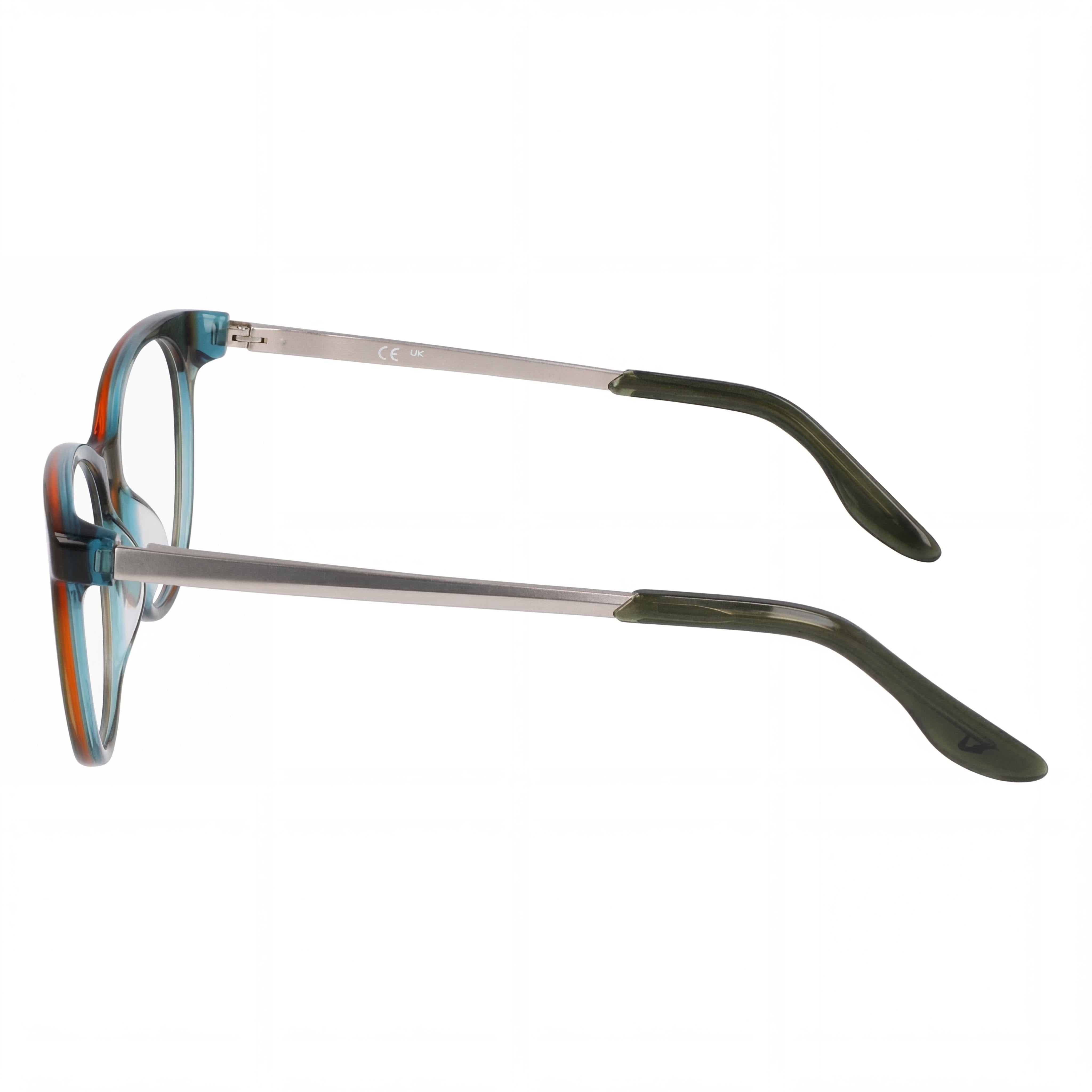 Gafas de sol polarizadas de metal unisex Nike 7173 Verde Oliva/Azul Laminado 51mm, Photo 2