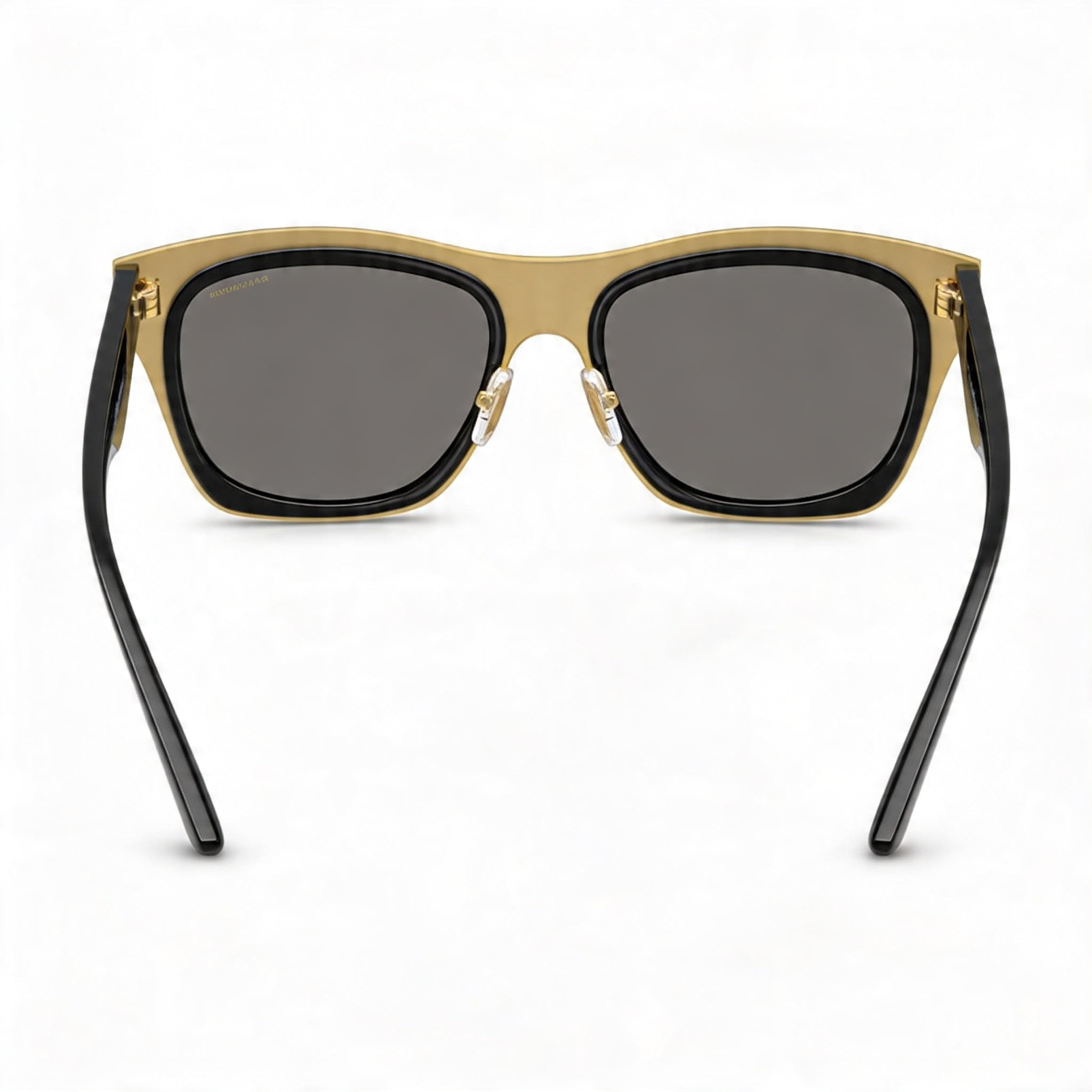Gafas unisex Versace Classic con montura de plástico en negro gris oscuro con lentes gris oscuro de 53 mm, Photo 2